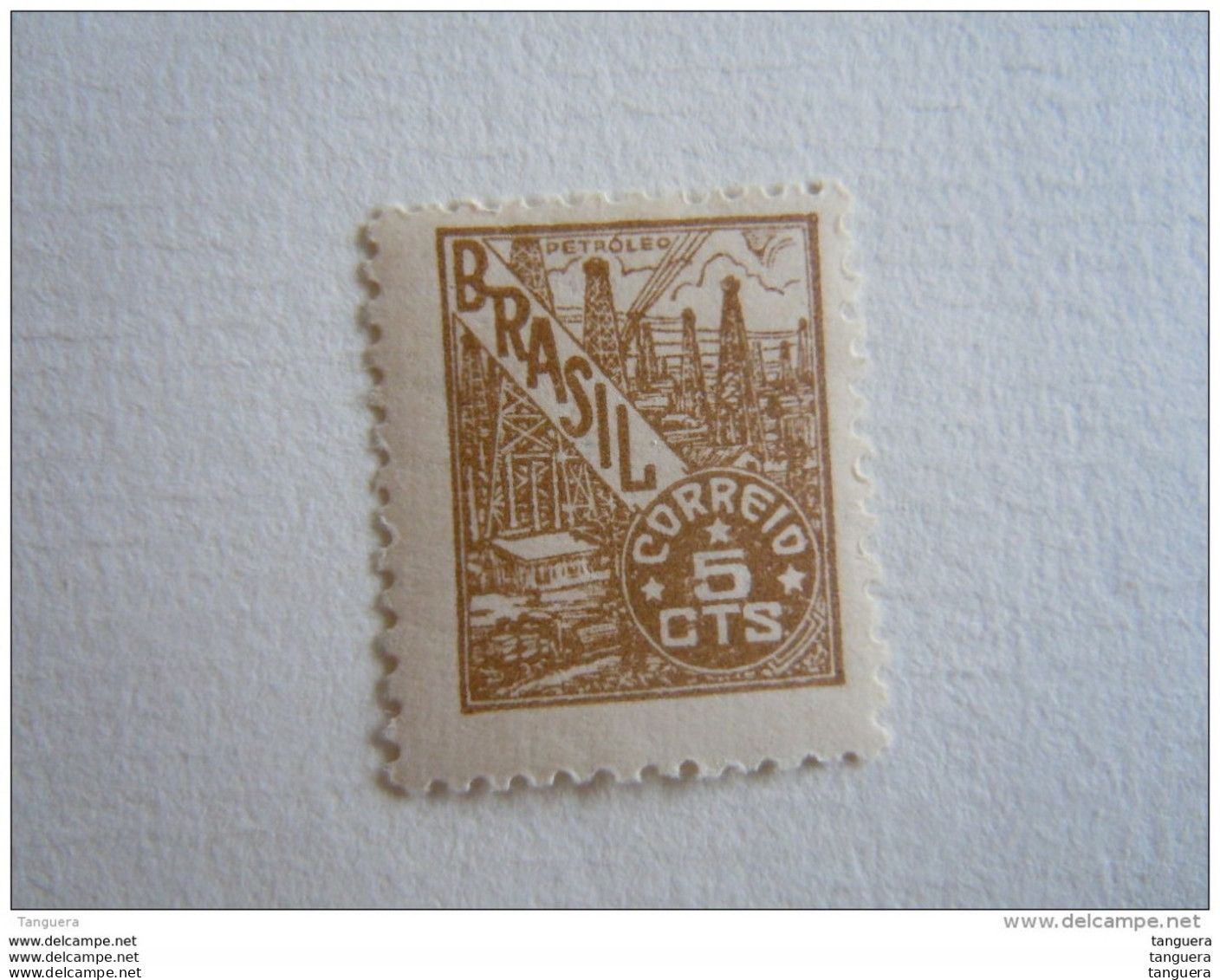 Brazilie Bresil Brasilien Brasil 1947-55 Serie Courante Puits De Pétrole Yv 463B MH * - Nuevos