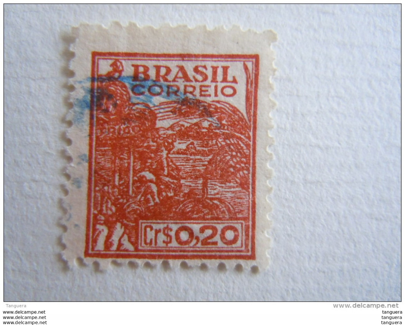 Brazilie Bresil Brasilien Brasil 1947-55 Serie Courante Agriculture Yv 465 O - Gebraucht