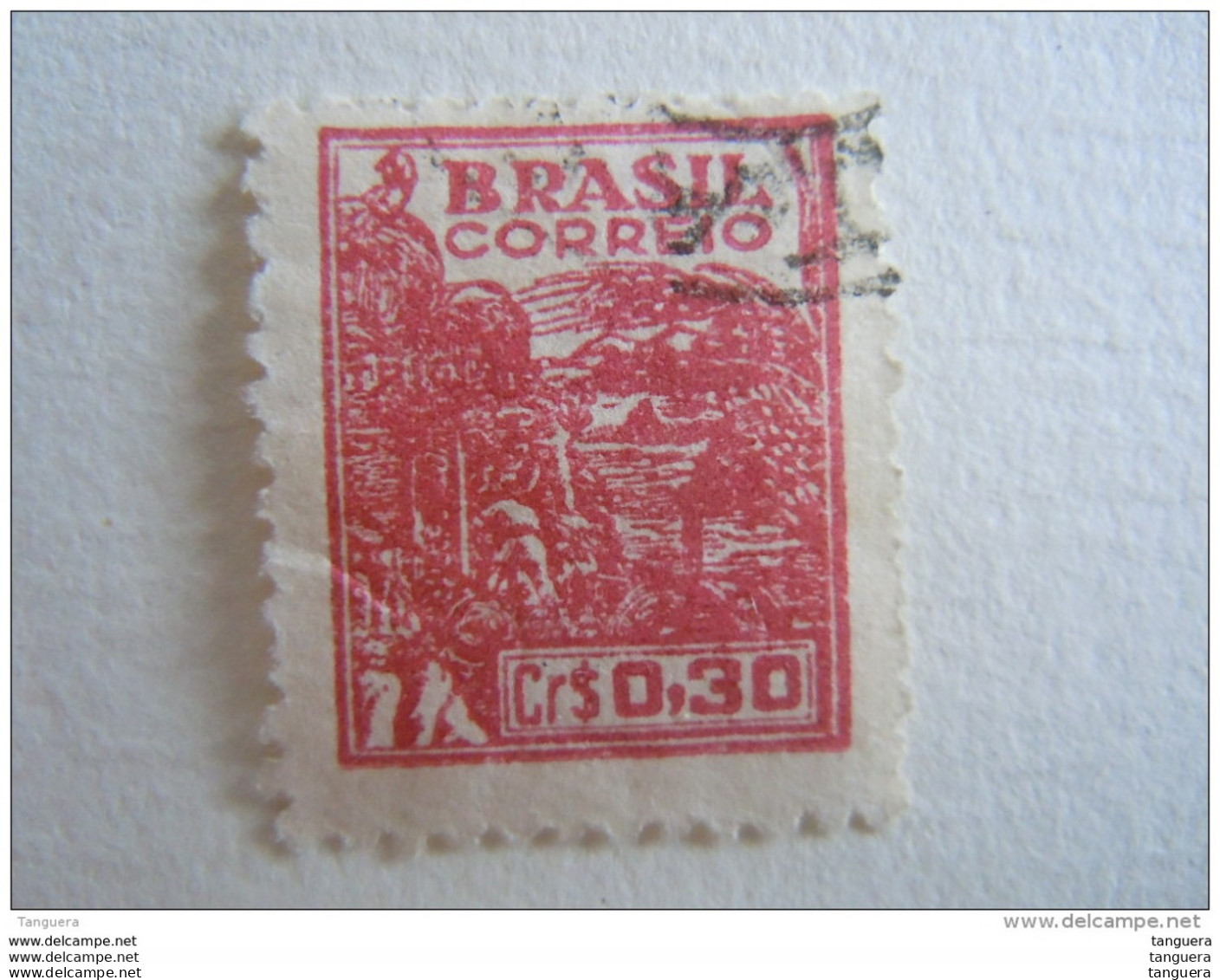 Brazilie Bresil Brasilien Brasil 1947-55 Serie Courante Agriculture Yv 465A O - Gebraucht