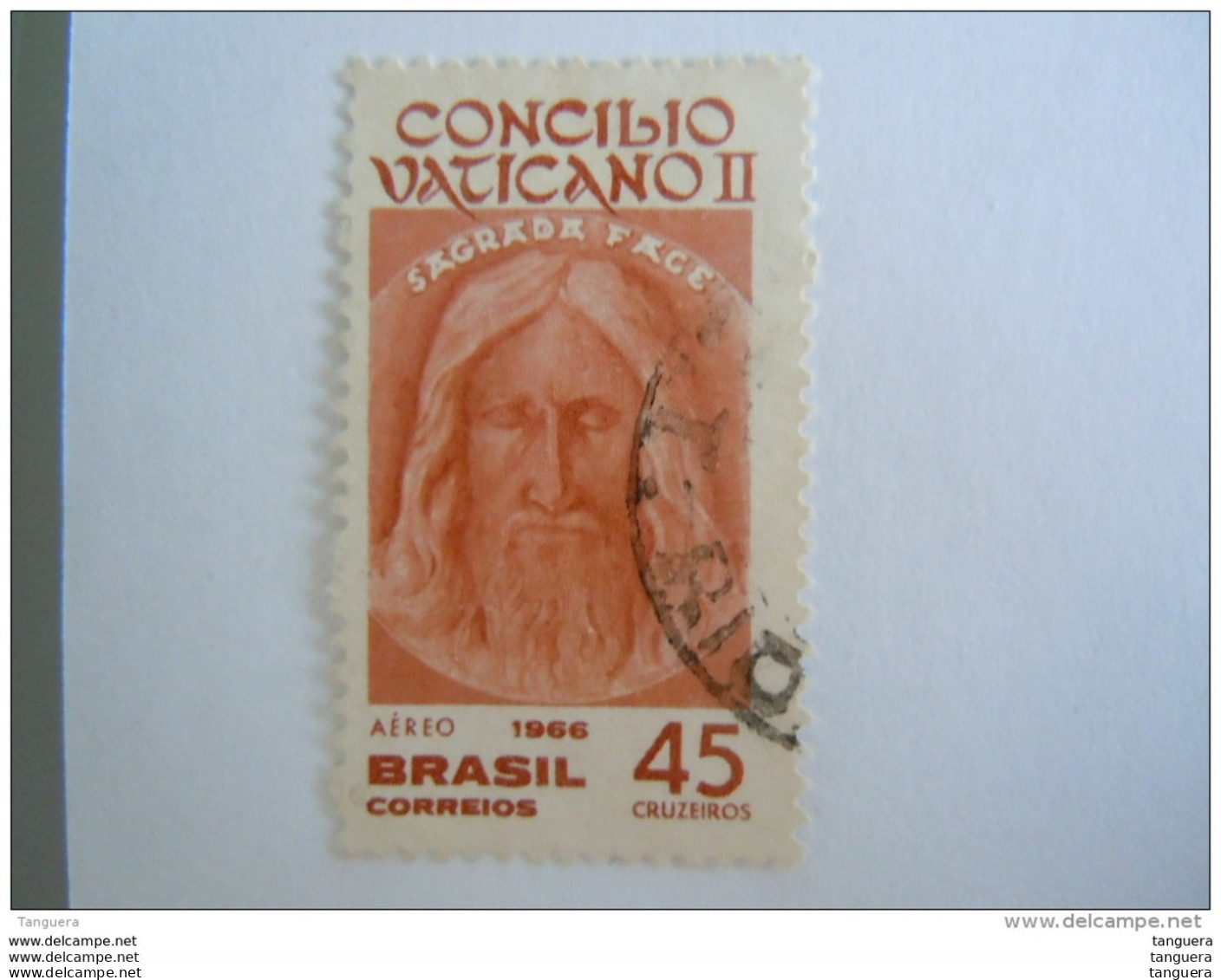 Brazilie Bresil Brasilien Brasil 1966 Concile Vatican II Yv PA 97 O - Airmail