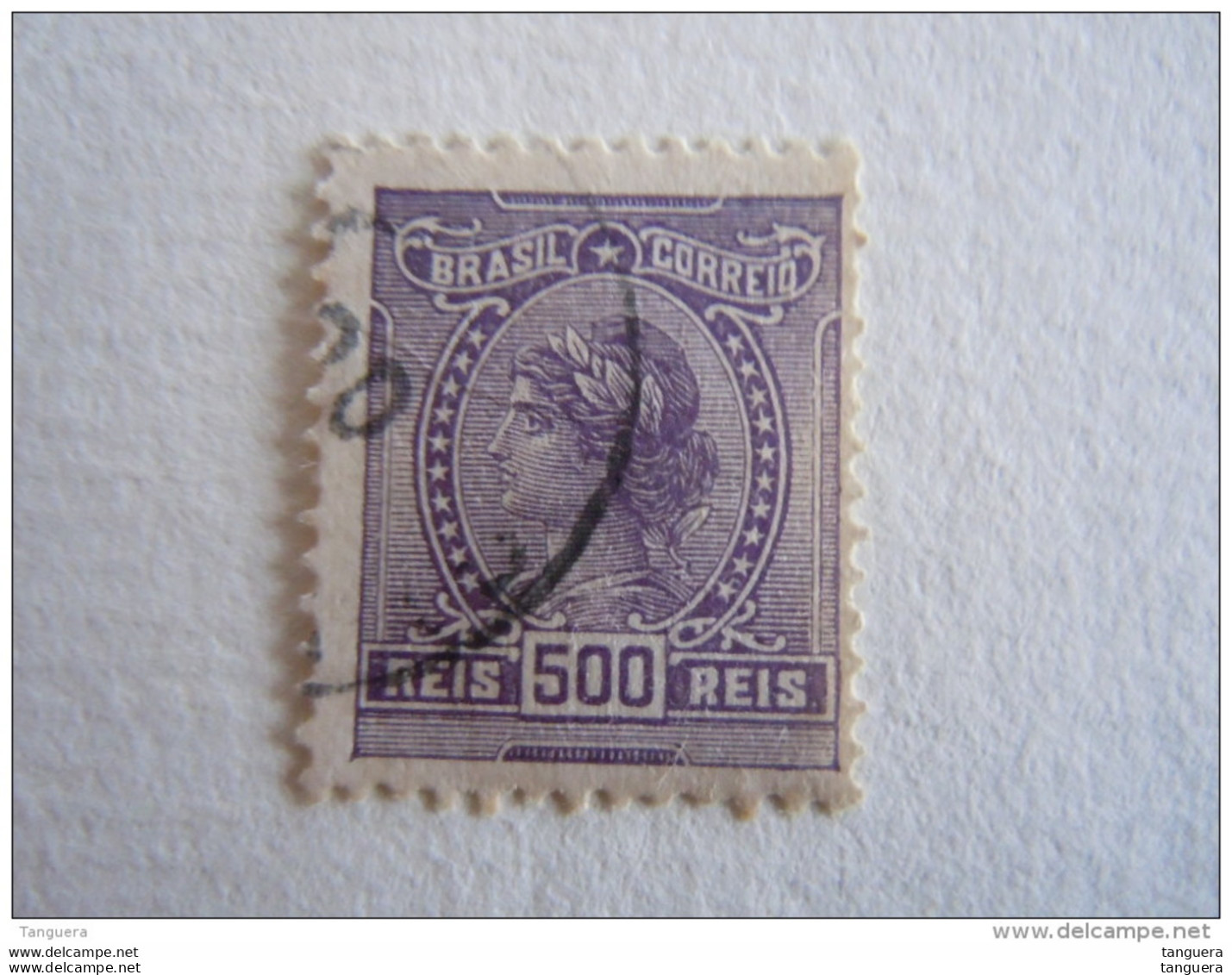 Brazilie Bresil Brasilien Brasil 1918-19 Série Courante Liberté Sans Filigrane Yv 158 (A) O - Used Stamps