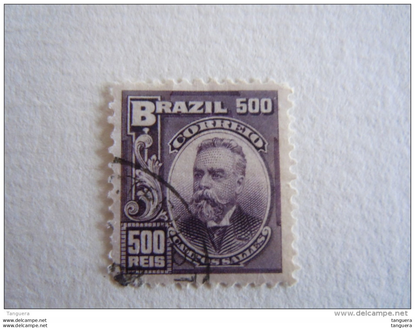 Brazilie Bresil Brasilien Brasil 1906-15 Série Courante Têtes De "liberté" Yv 135 O - Oblitérés