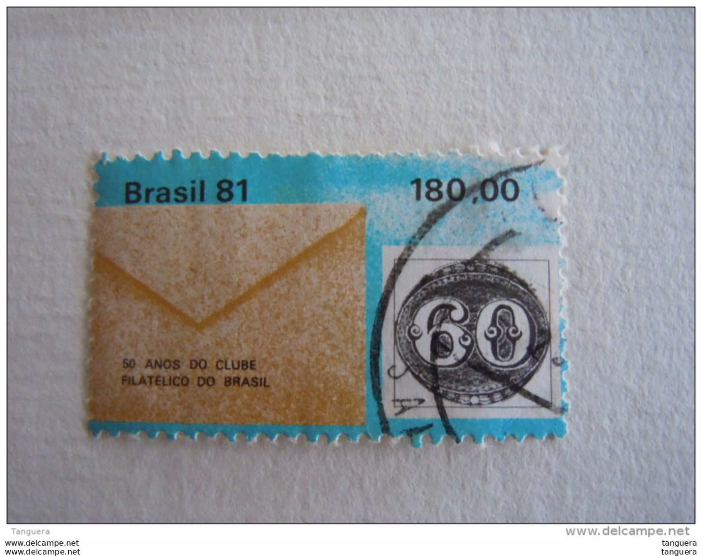 Brazilie Bresil Brasilien Brasil 1981 Anniversaire Fondation Club Philatélique Timbre Du Bf Bloc 46 O - Blocks & Kleinbögen