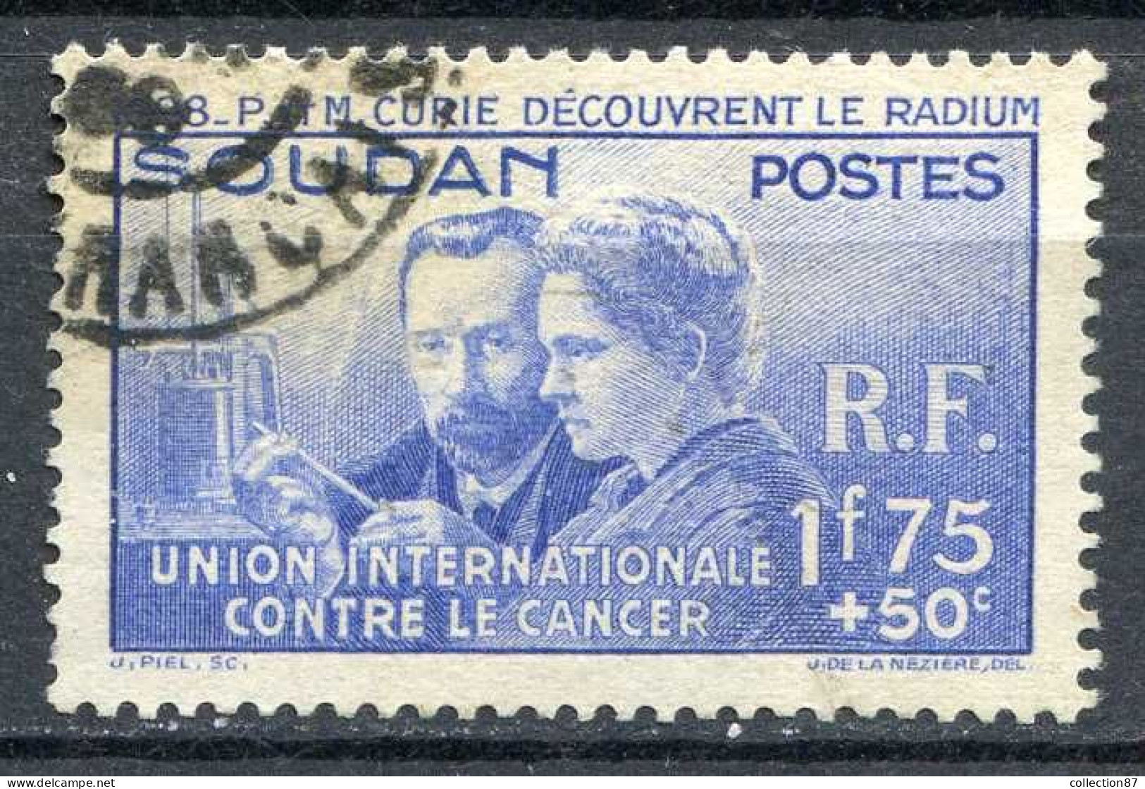 Réf 085 > SOUDAN < N° 99 < Ø Oblitéré < Ø Used -- Pierre Et Marie Curie - Gebruikt