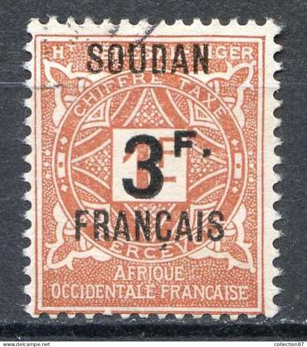 Réf 085 > SOUDAN < Taxe N° 10 < Ø Oblitéré < Ø Used - - Gebraucht