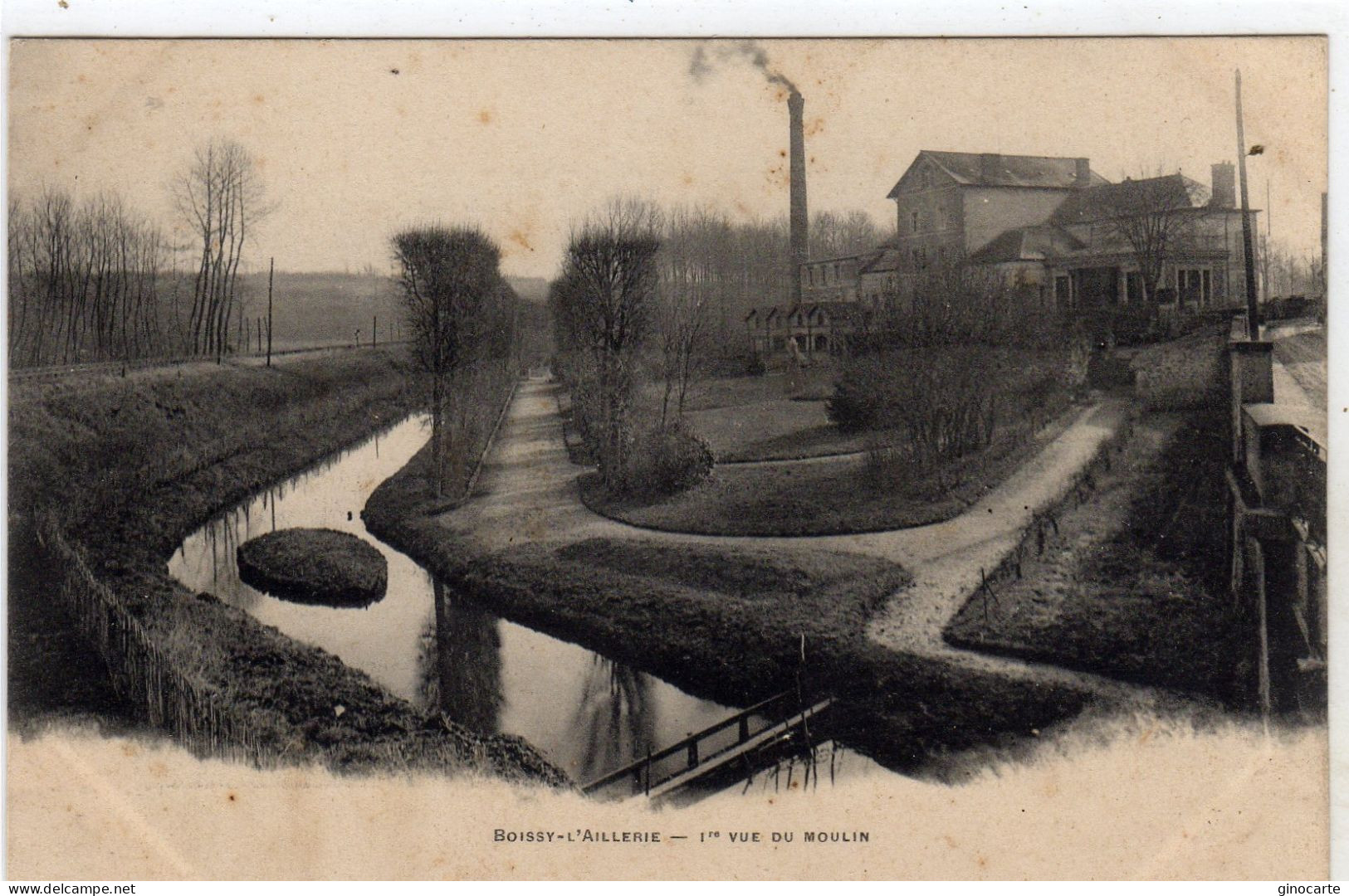 Boissy L'aillerie Vue Du Moulin - Boissy-l'Aillerie