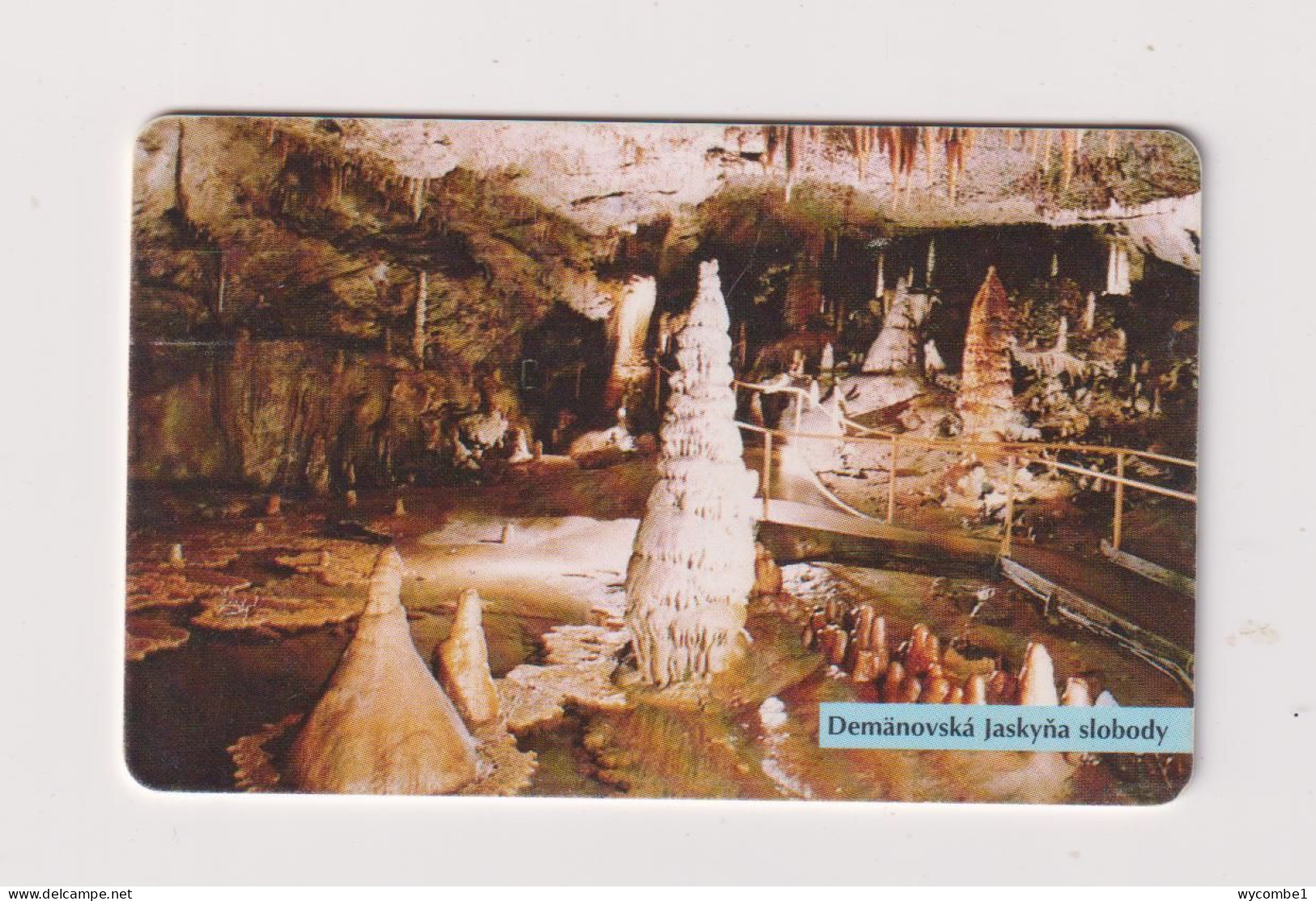 SLOVAKIA  - Cave Interior Chip Phonecard - Slowakei