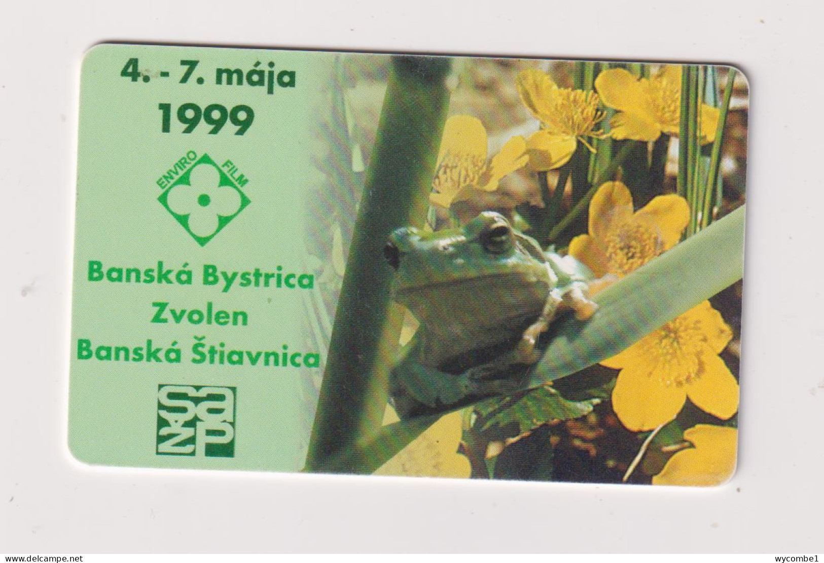 SLOVAKIA  - Frog Chip Phonecard - Slowakije