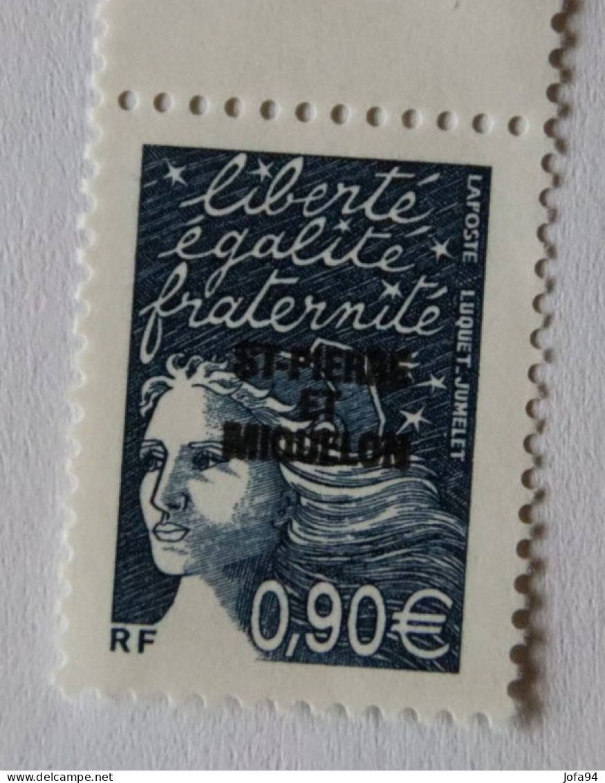 SPM 2003  Marianne ( Luquet )Série Complète     0,58+0,70+0,75+0,90+1,11+1,90     YT 800/805     Neufs - Unused Stamps