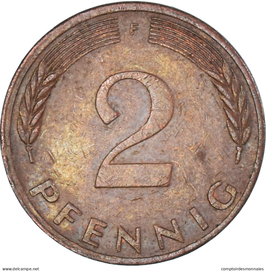 Monnaie, Allemagne, 2 Pfennig, 1980 - 2 Pfennig