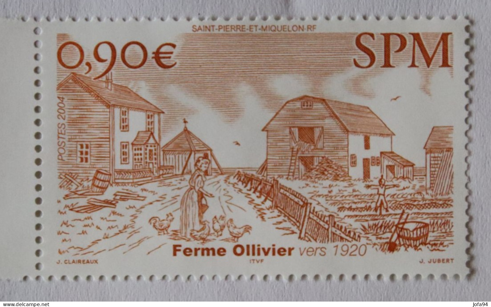 SPM 2004  Ferme Ollivier  YT 814   Neuf - Unused Stamps