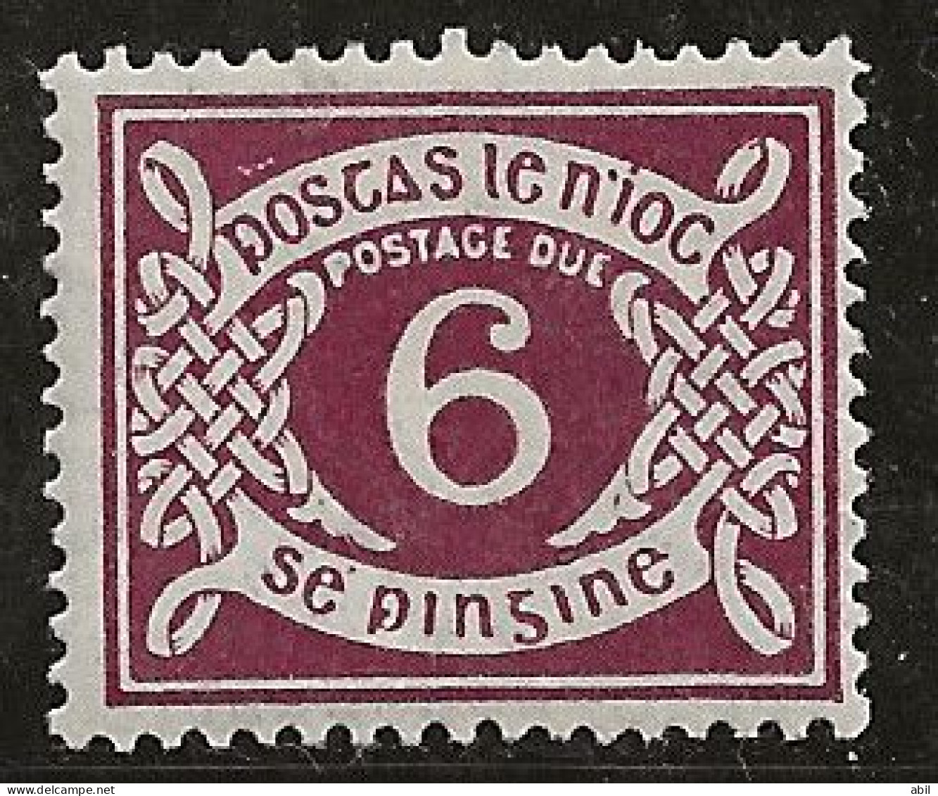 Irlande 1925 N° Y&T : TT 4 * - Timbres-taxe