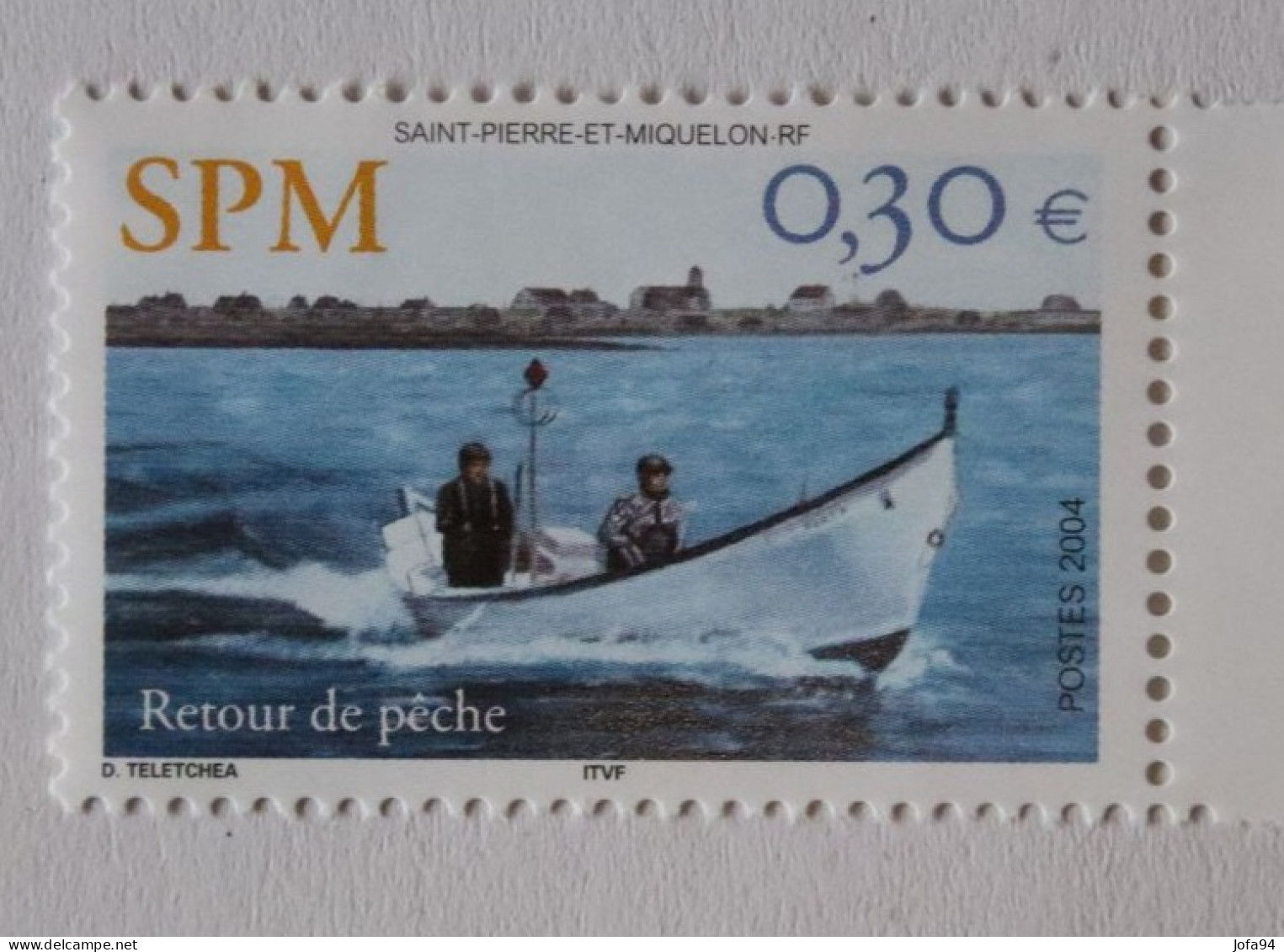 SPM 2004  Bateaux Retour De Pêche YT 815   Neuf - Unused Stamps
