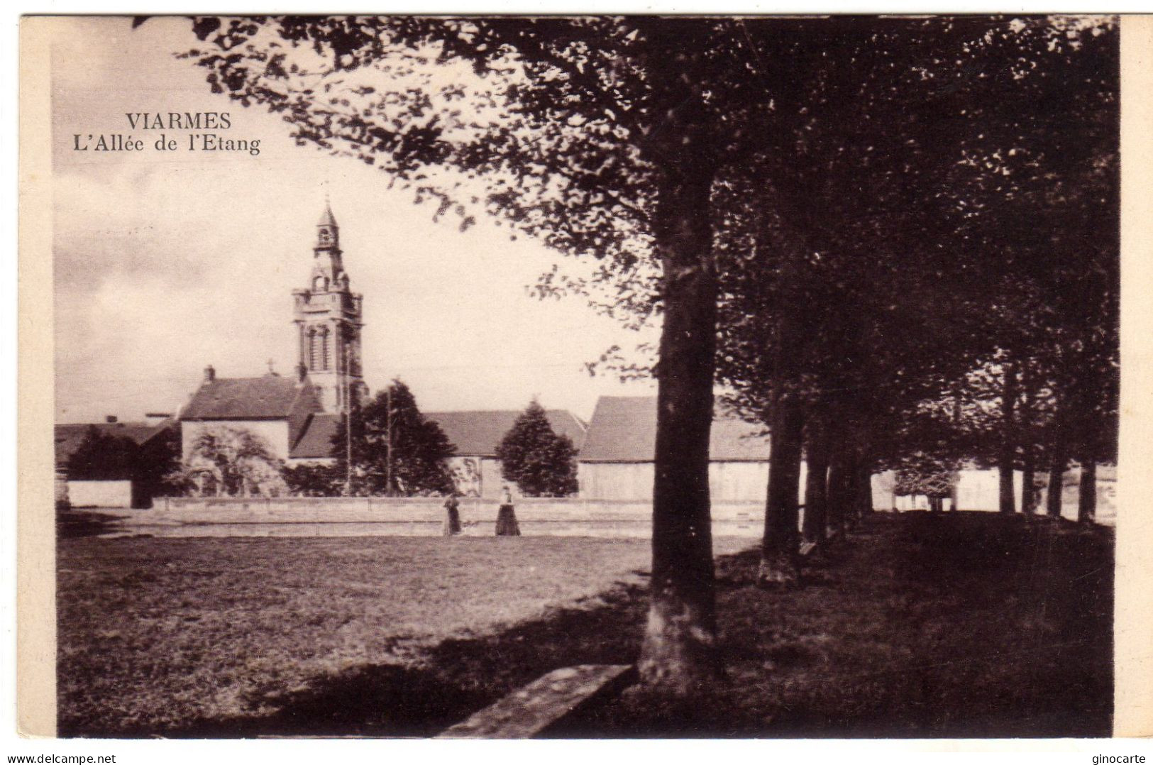 Viarmes L'allée De L'etang - Viarmes