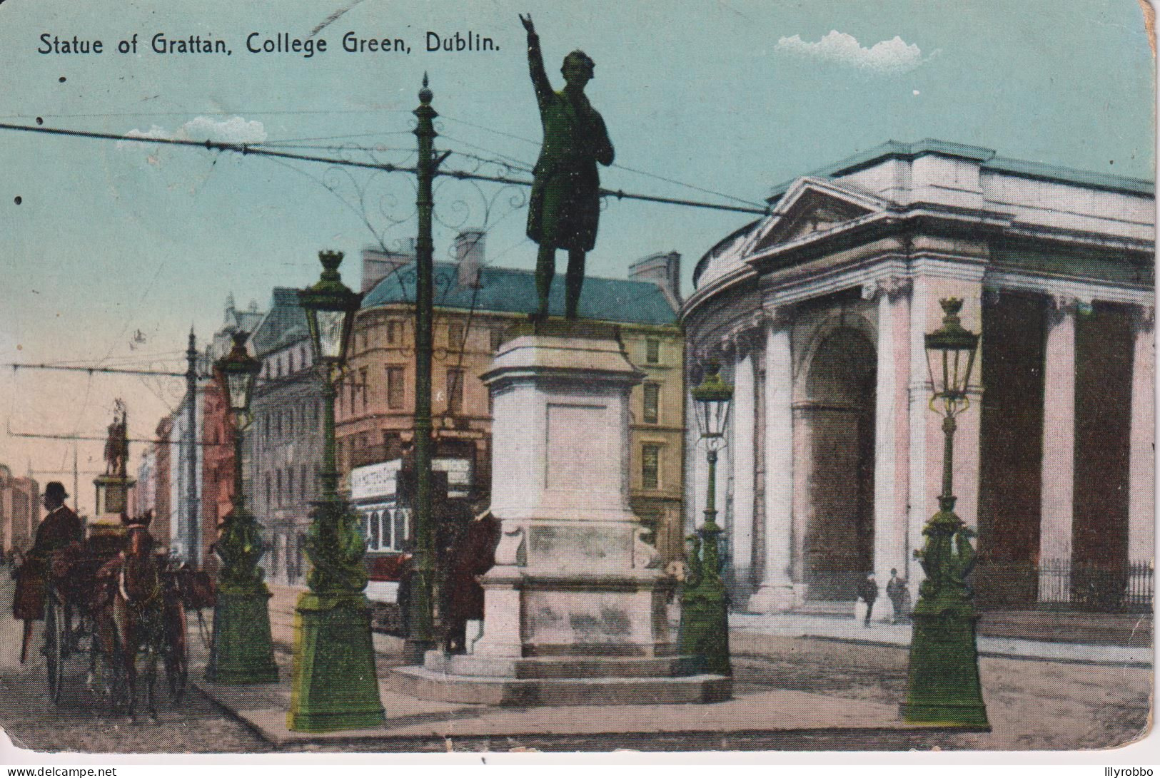 IRELAND- Statue Of Gratton College Green DUBLIN - Dublin