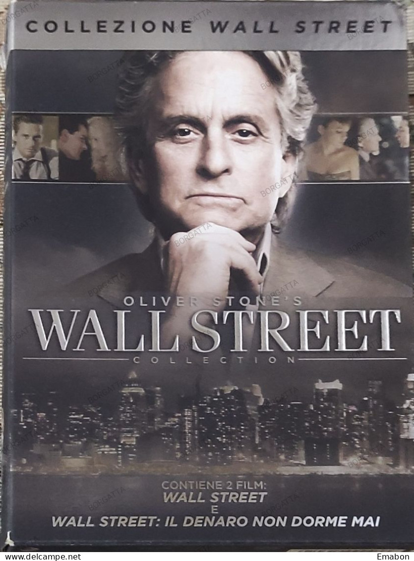 BORGATTA - DRAMMA - 2Dvd  " WALL STREET COLLECTION " OLIVER STONE, MICHAEL DOUGLAS - 20THFOX - USATO In Buono Stato - Drama