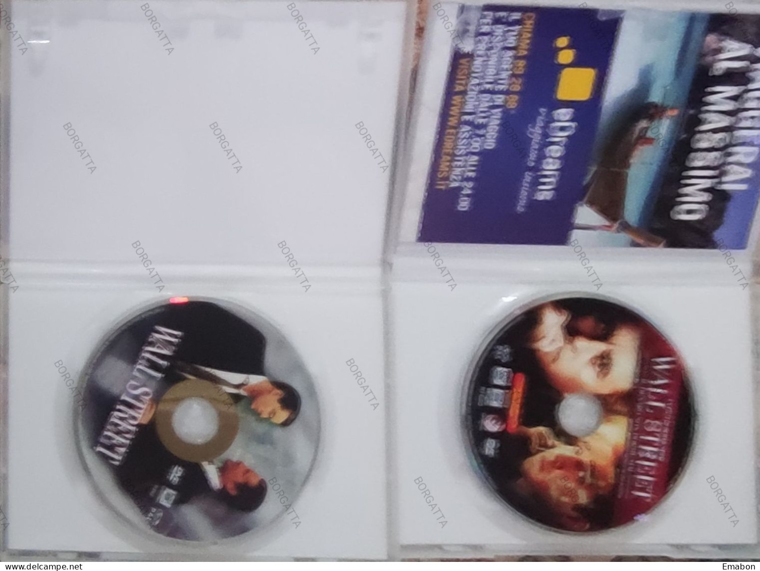 BORGATTA - DRAMMA - 2Dvd  " WALL STREET COLLECTION " OLIVER STONE, MICHAEL DOUGLAS - 20THFOX - USATO In Buono Stato - Drame