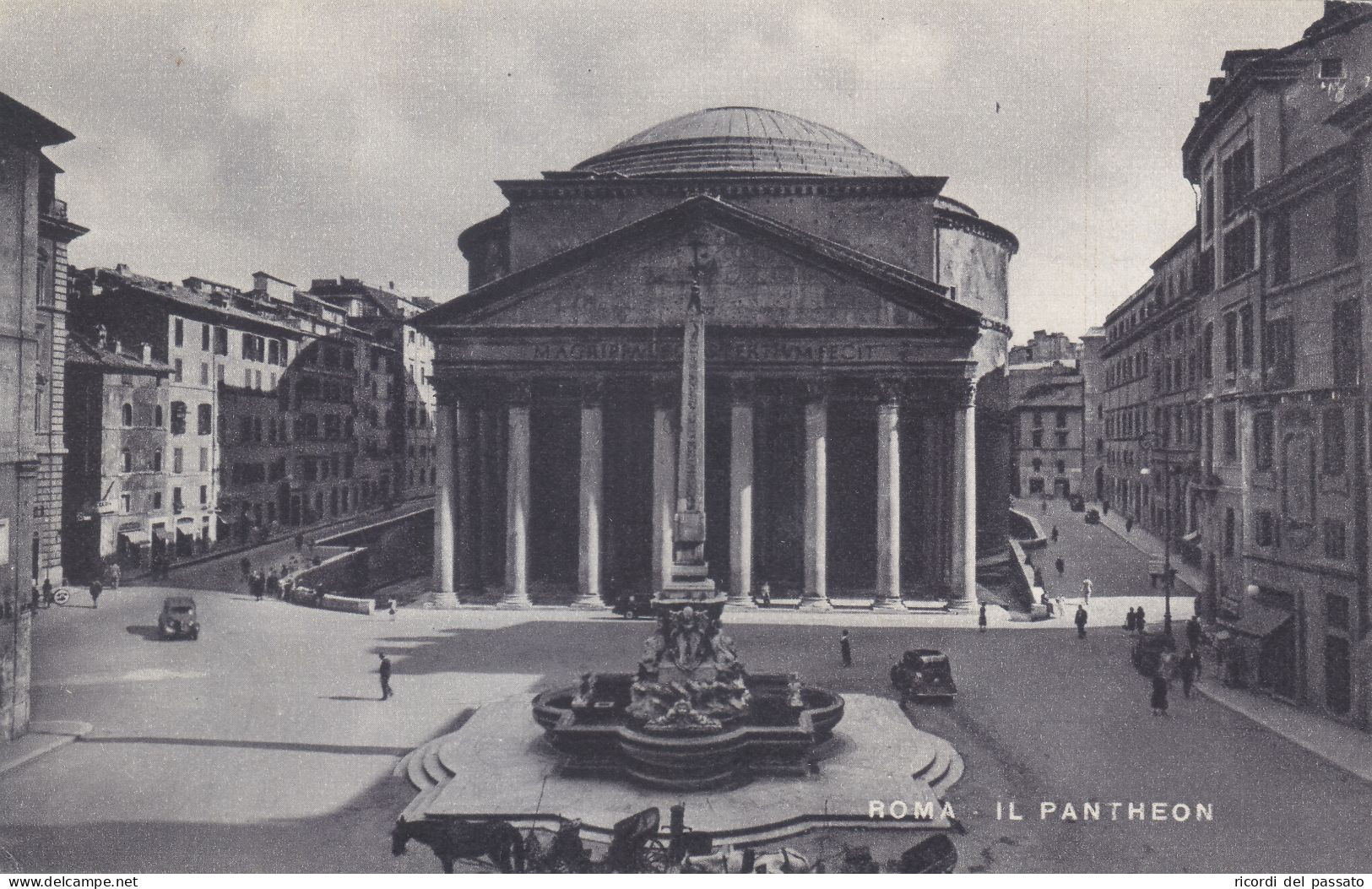 Cartolina Roma - Il Pantheon - Pantheon