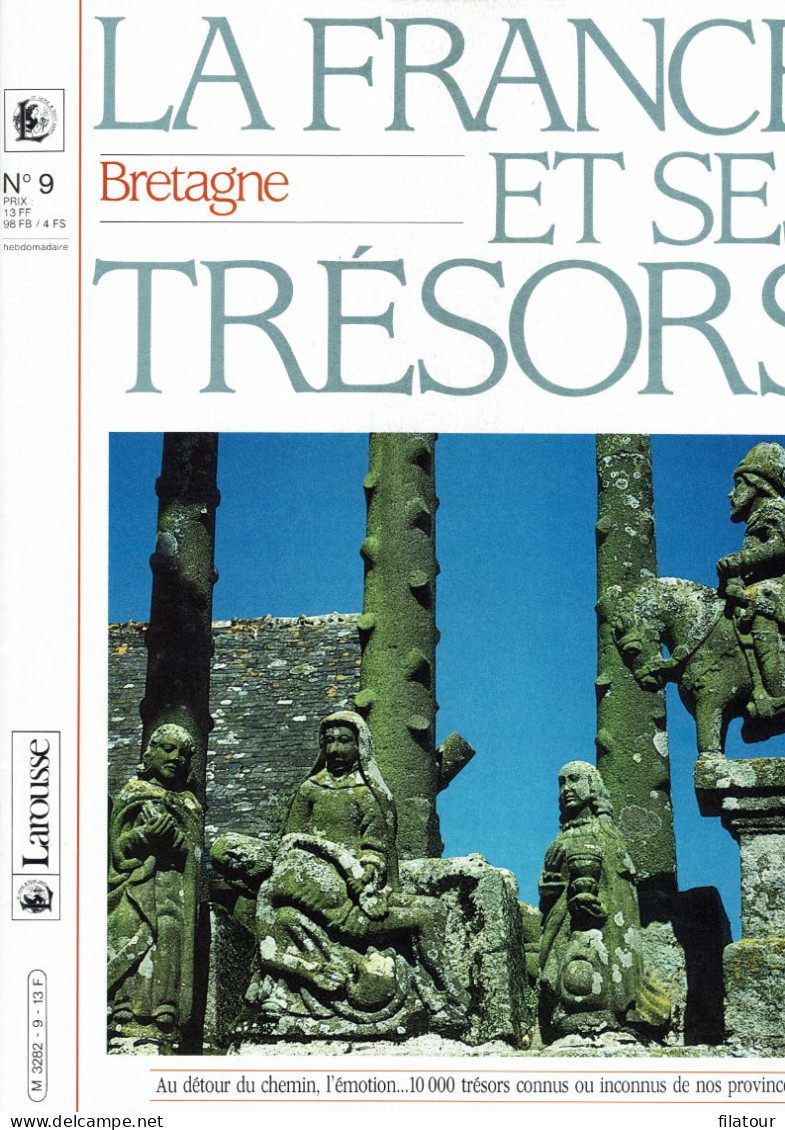 BRETAGNE - 8 Fascicules LAROUSSE (23,5 X 29,7) 1986:87- 160 Pages - Nombreuses Photos - Encyclopédies