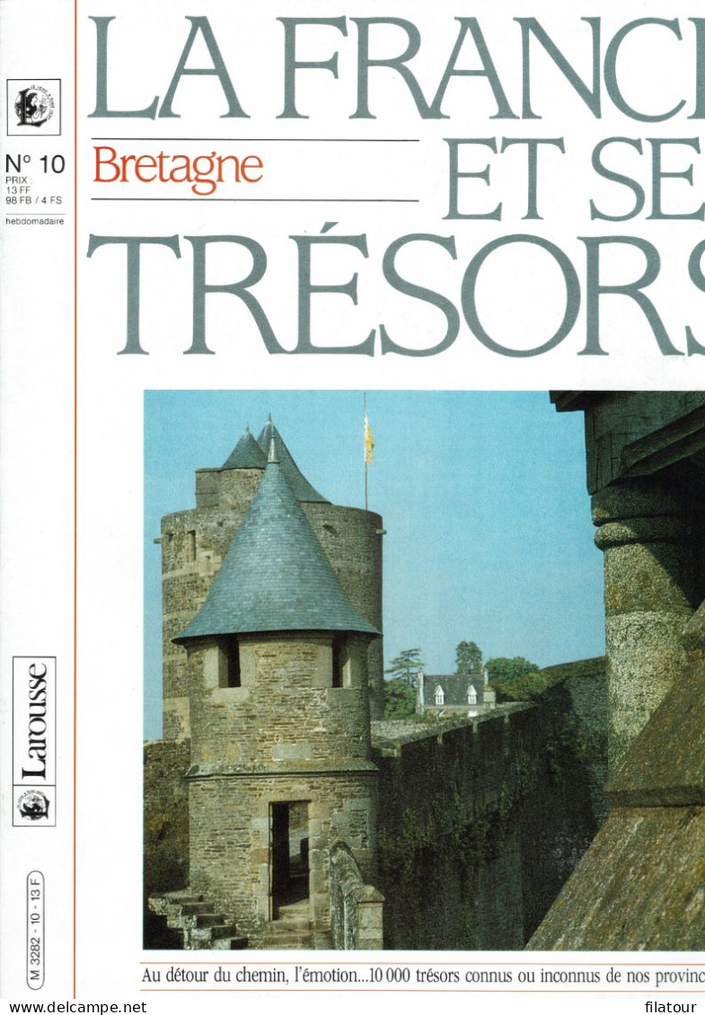 BRETAGNE - 8 Fascicules LAROUSSE (23,5 X 29,7) 1986:87- 160 Pages - Nombreuses Photos - Encyclopaedia