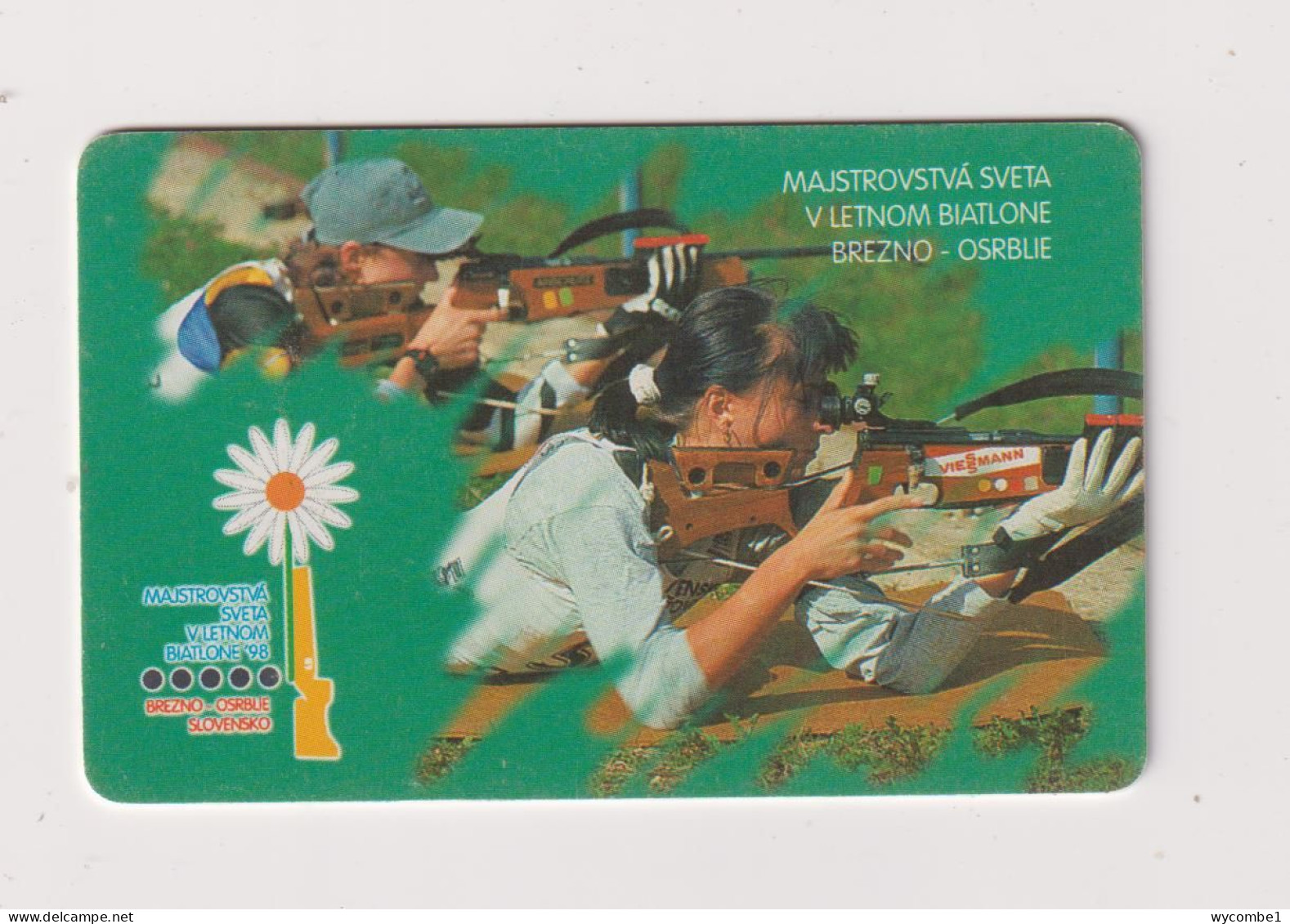 SLOVAKIA  - Biathlon Chip Phonecard - Slowakei