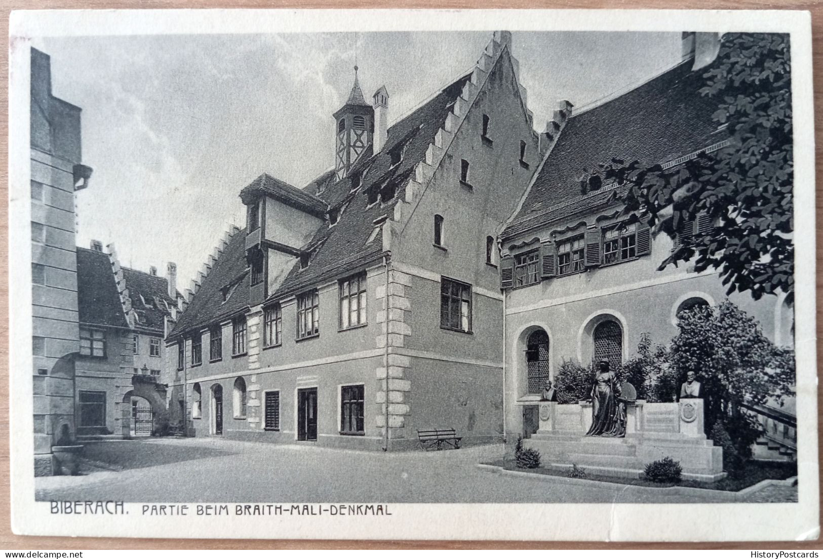 Biberach, Partie Beim Braith-Mali-Denkmal, 1919 - Biberach