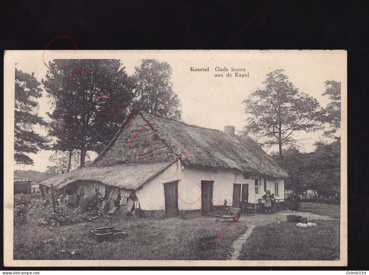 Koersel - Oude Hoeve Aan De Kapel - Postkaart - Beringen