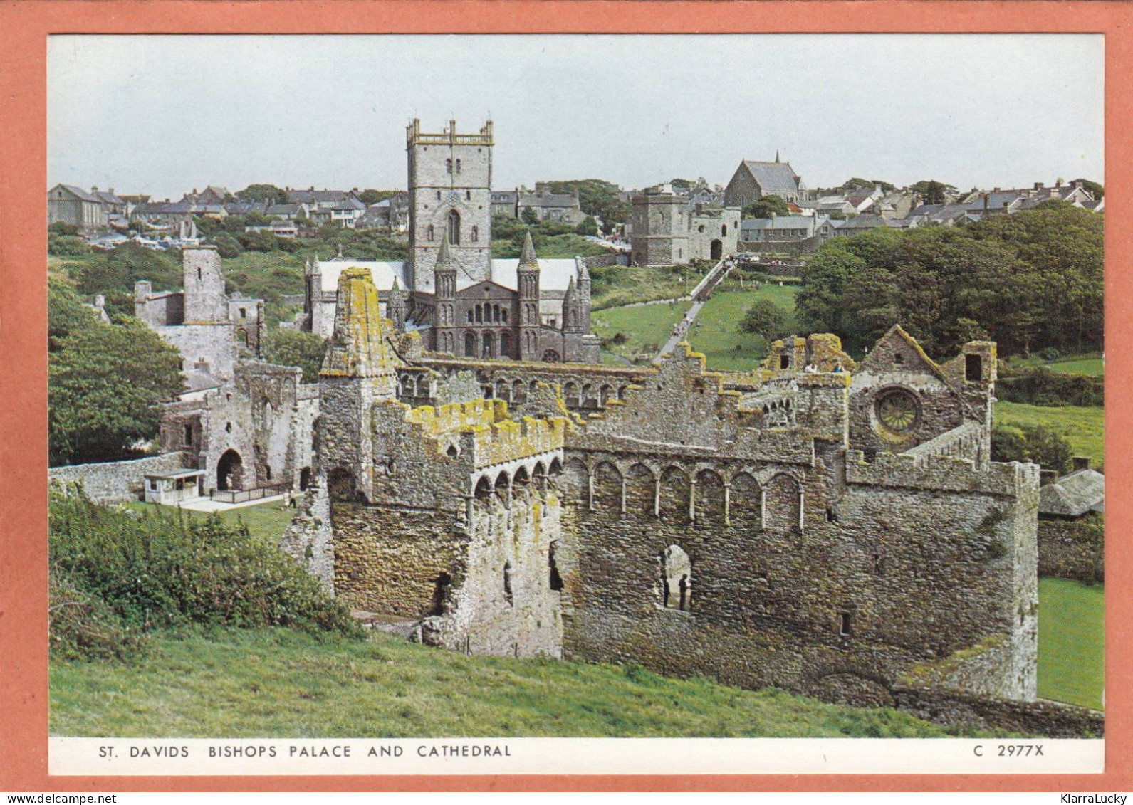 SAINT DAVIDS - ROYAUME UNI - PAYS DE GALLE - PEMBROKSHIRE - BISHOPS PALACE AND CATHEDRAL - NEUVE - Pembrokeshire