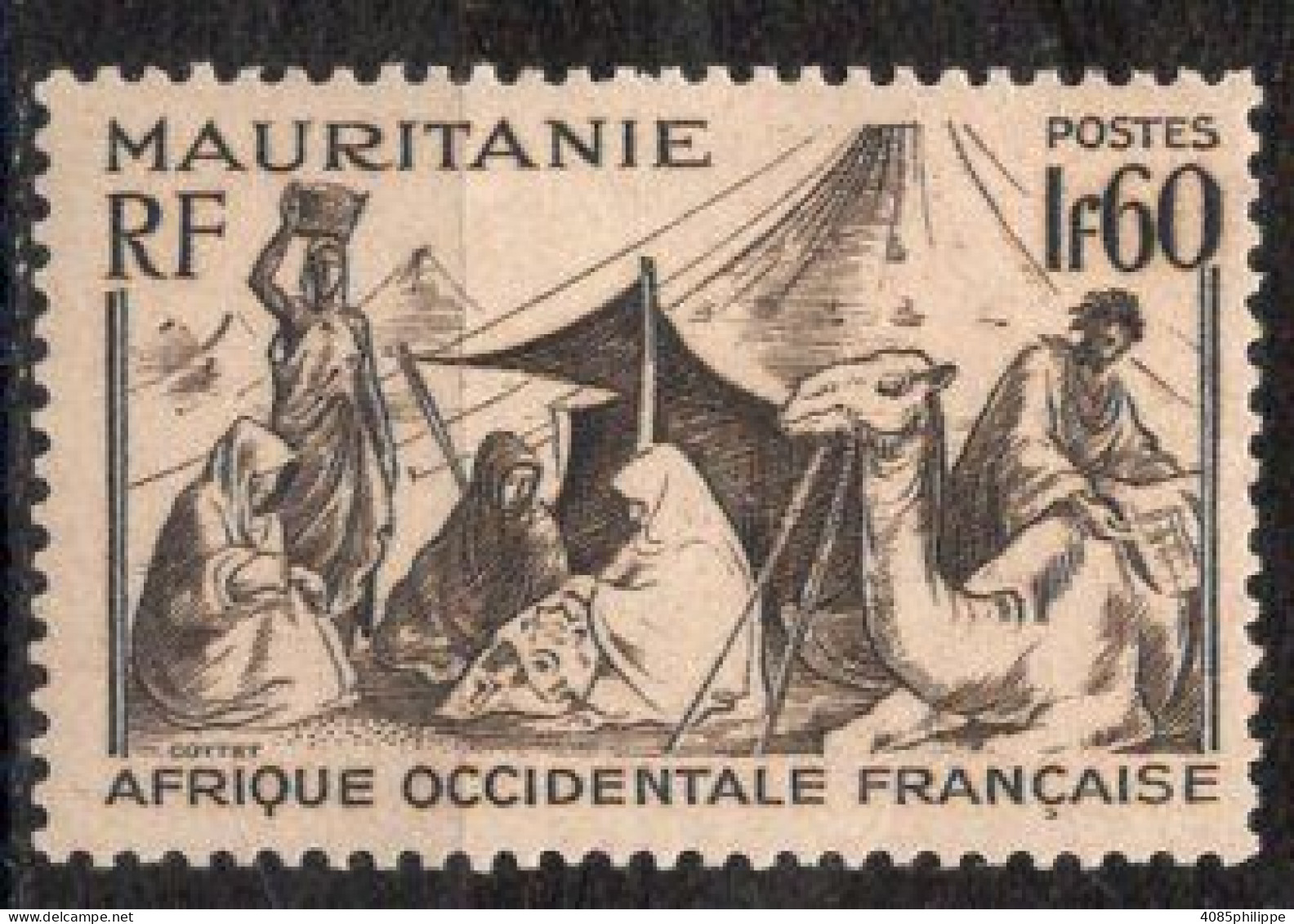 Mauritanie Timbre-poste N°113* Neuf Charnière TB Cote : 2€25 - Ungebraucht