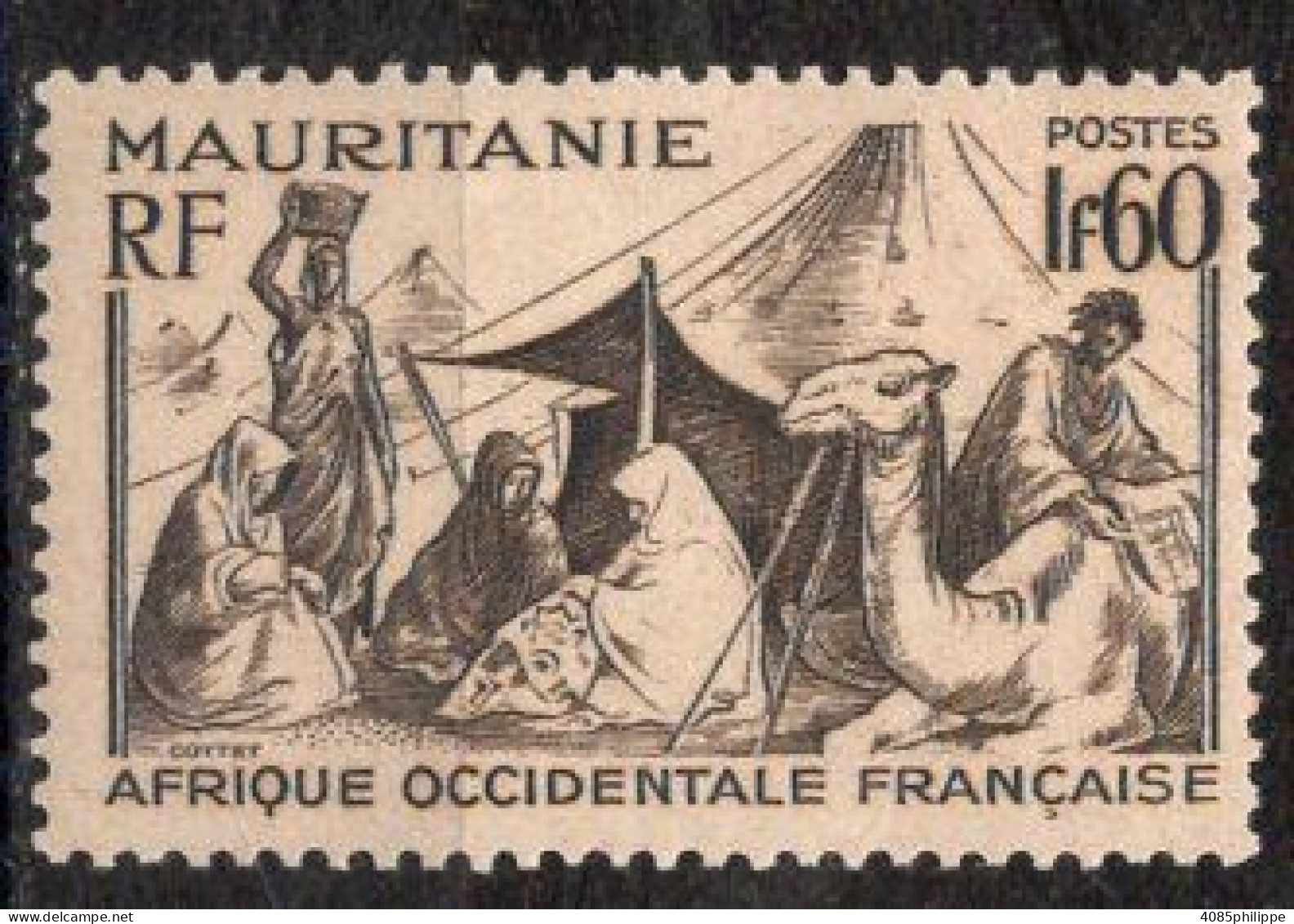 Mauritanie Timbre-poste N°113* Neuf Charnière TB Cote : 2€25 - Neufs