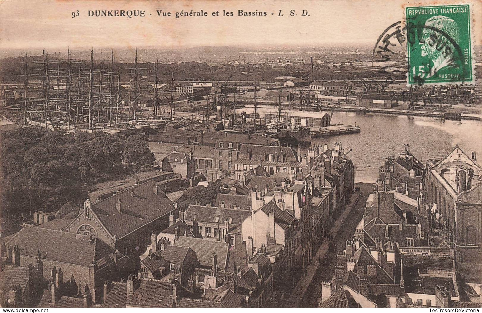 FRANCE - Dunkerque - Vue Générale Et Les Bassins - Carte Postale Ancienne - Dunkerque