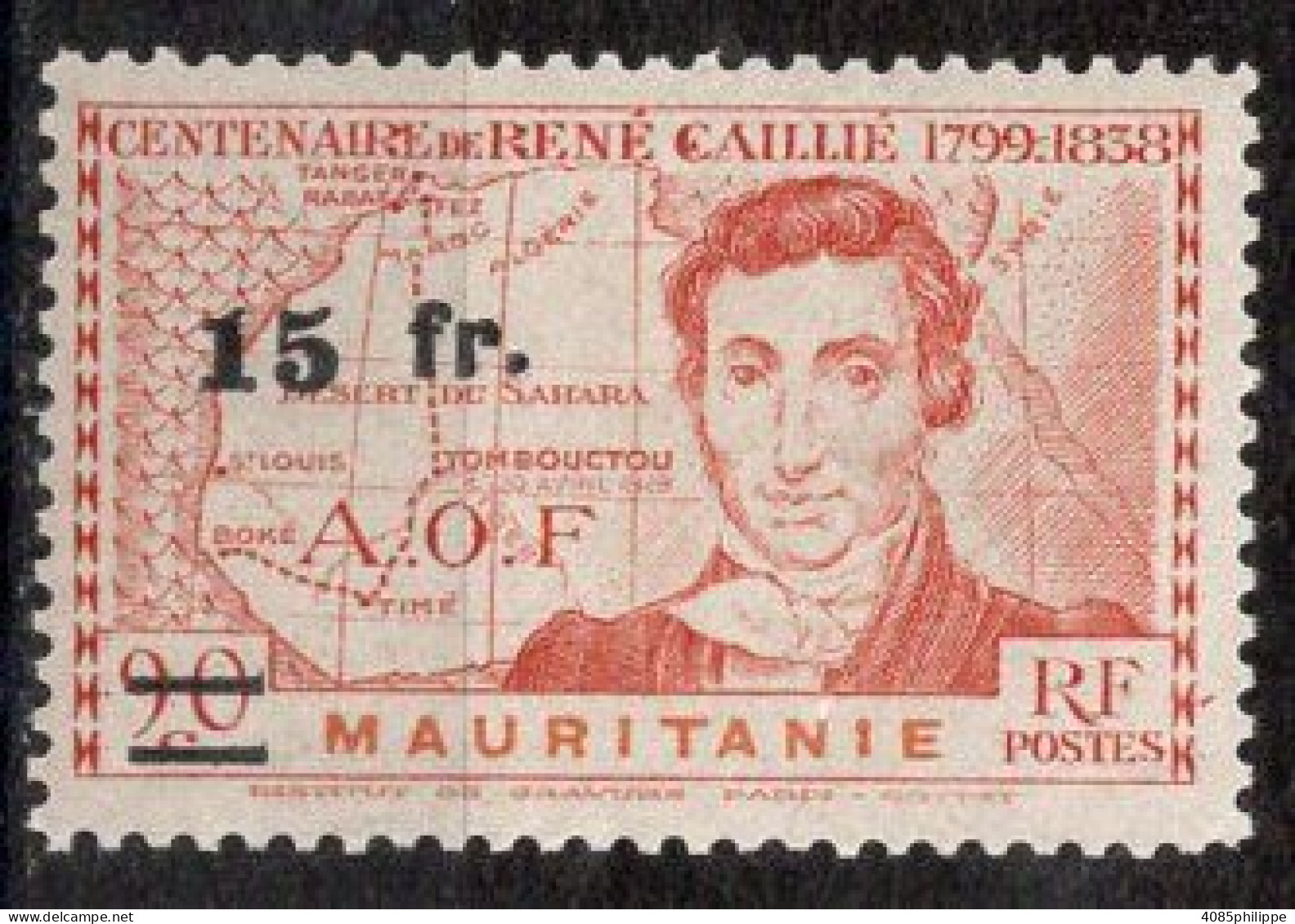 Mauritanie Timbre-poste N°137* Neuf Charnière TB Cote : 2€25 - Nuevos