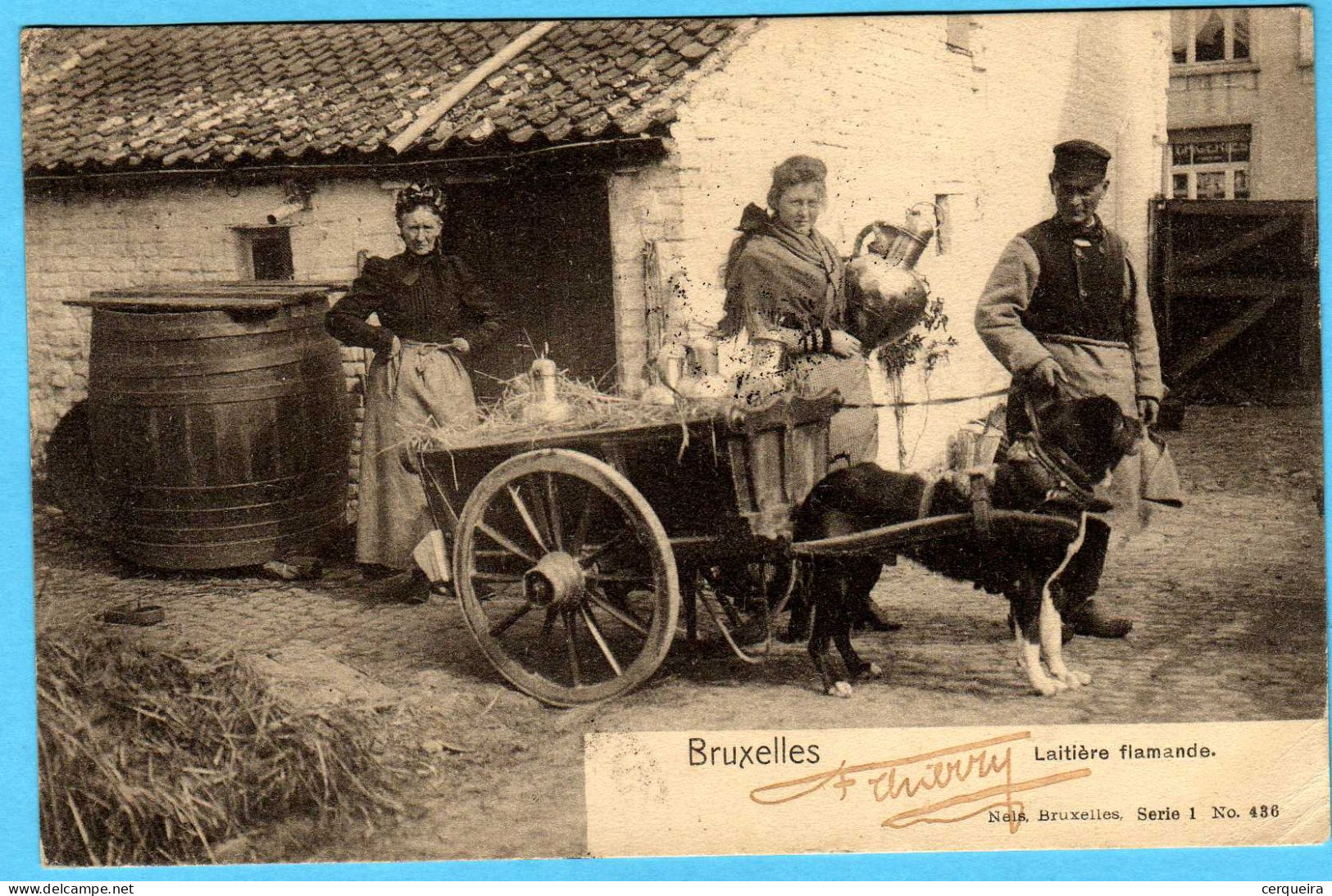 BRUXELLES-LAITIÈRE FLAMANDE - Straßenhandel Und Kleingewerbe