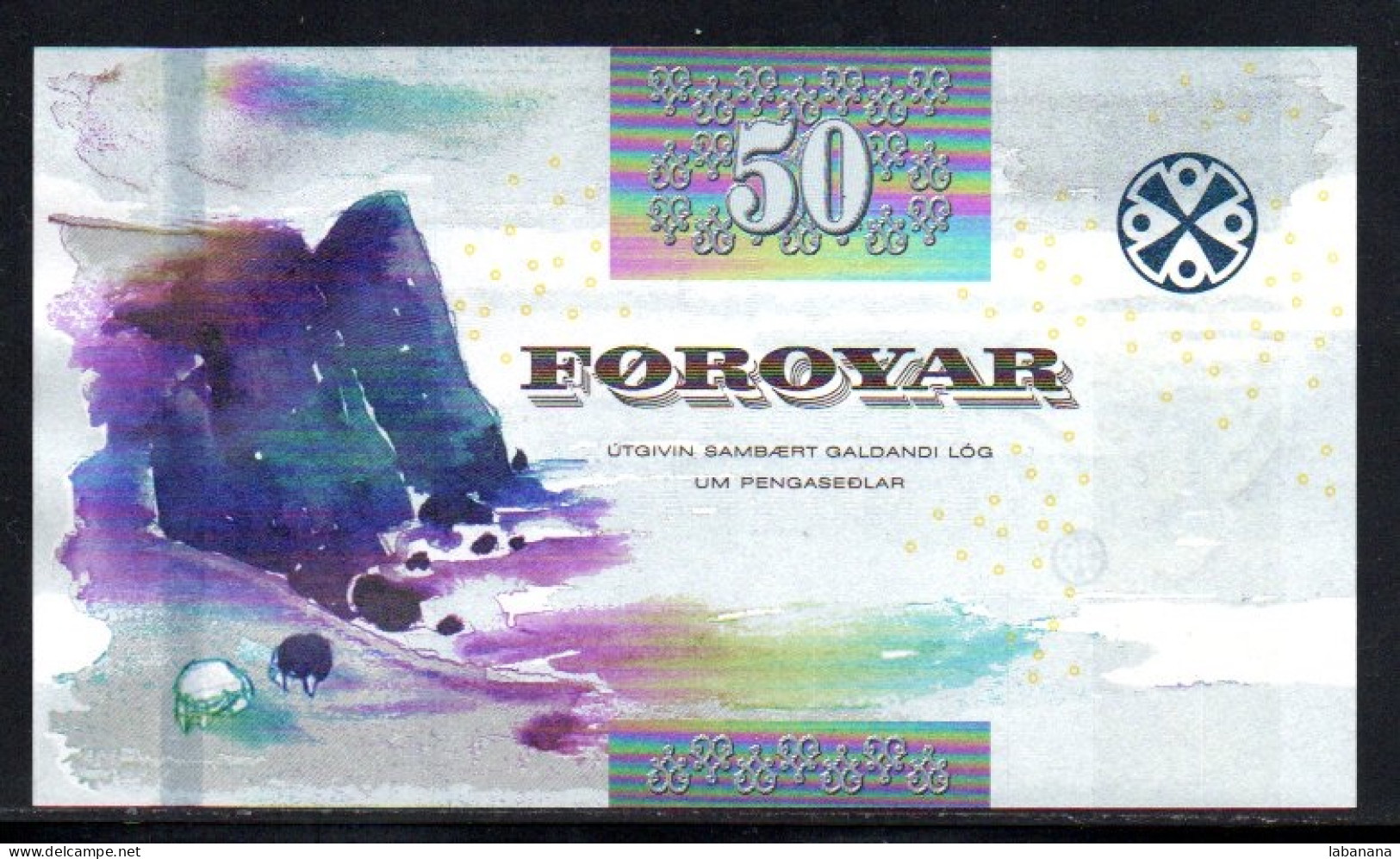 685-Féroé 50 Kronur 2001 609L Neuf/unc - Faeroër