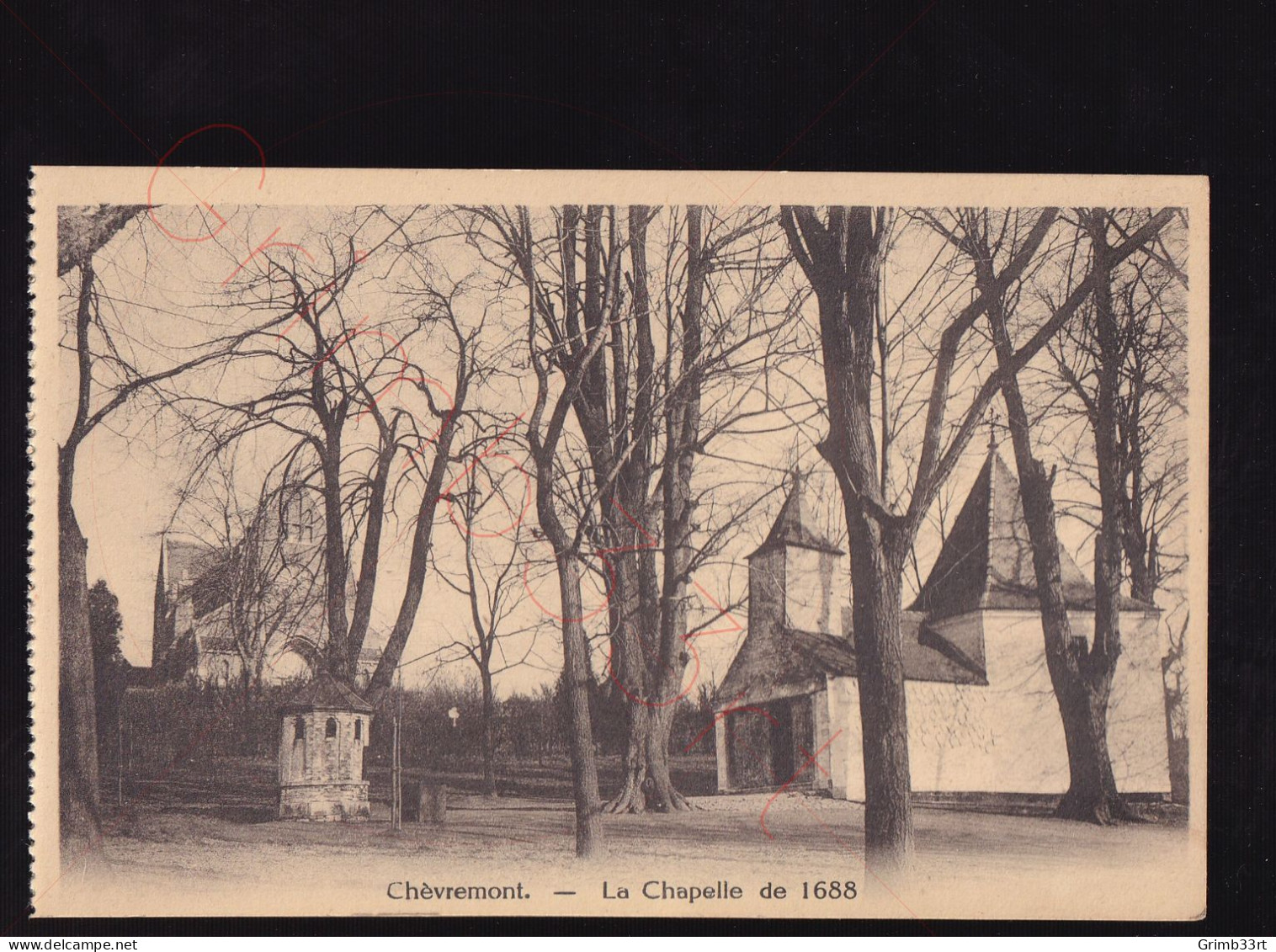 Chèvremont - La Chapelle De 1688 - Postkaart - Chaudfontaine