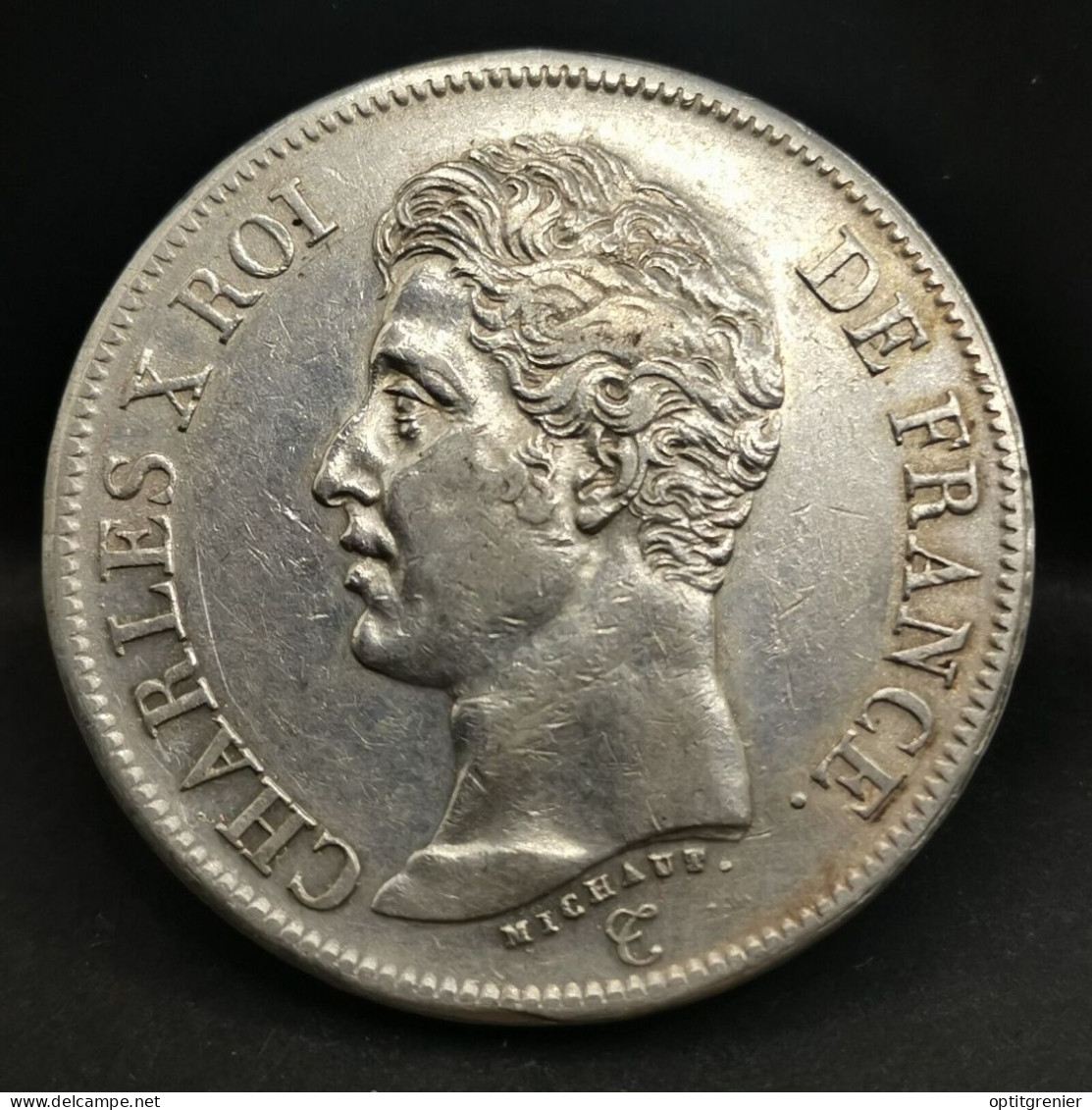 5 FRANCS ARGENT 1826 W LILLE CHARLES X 1er TYPE / FRANCE SILVER - 5 Francs