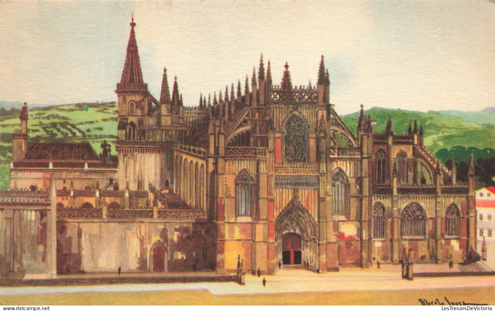 PORTUGAL - Mosteiro Da Batalha - Batalha - Cathédrale - Eglise - Carte Postale Ancienne - Other & Unclassified