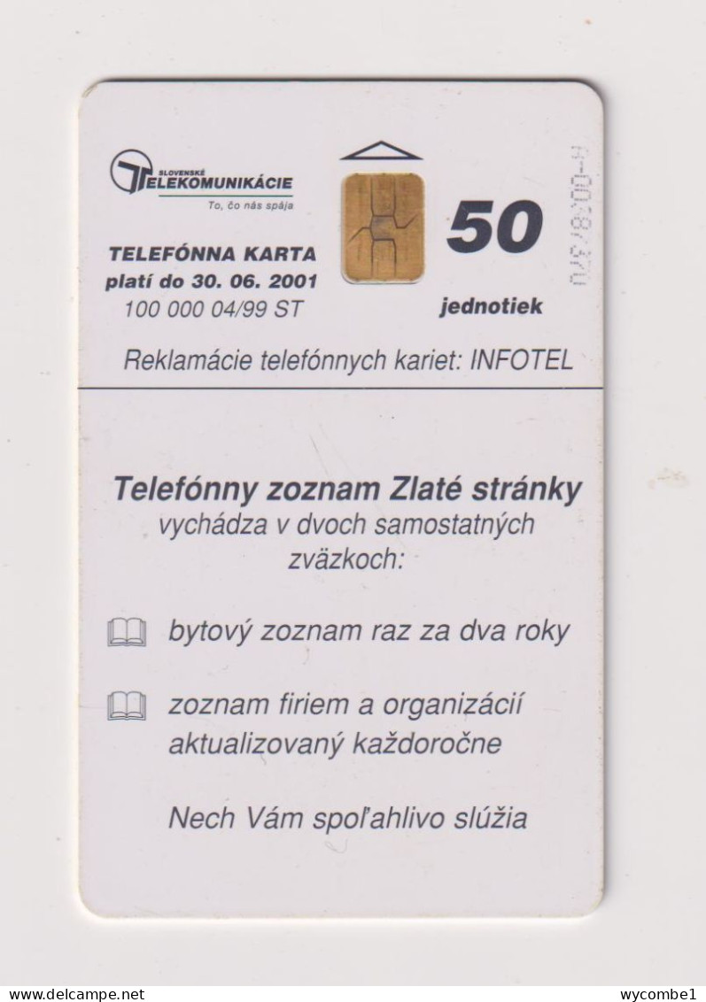 SLOVAKIA  - Yellow Pages Chip Phonecard - Slovacchia