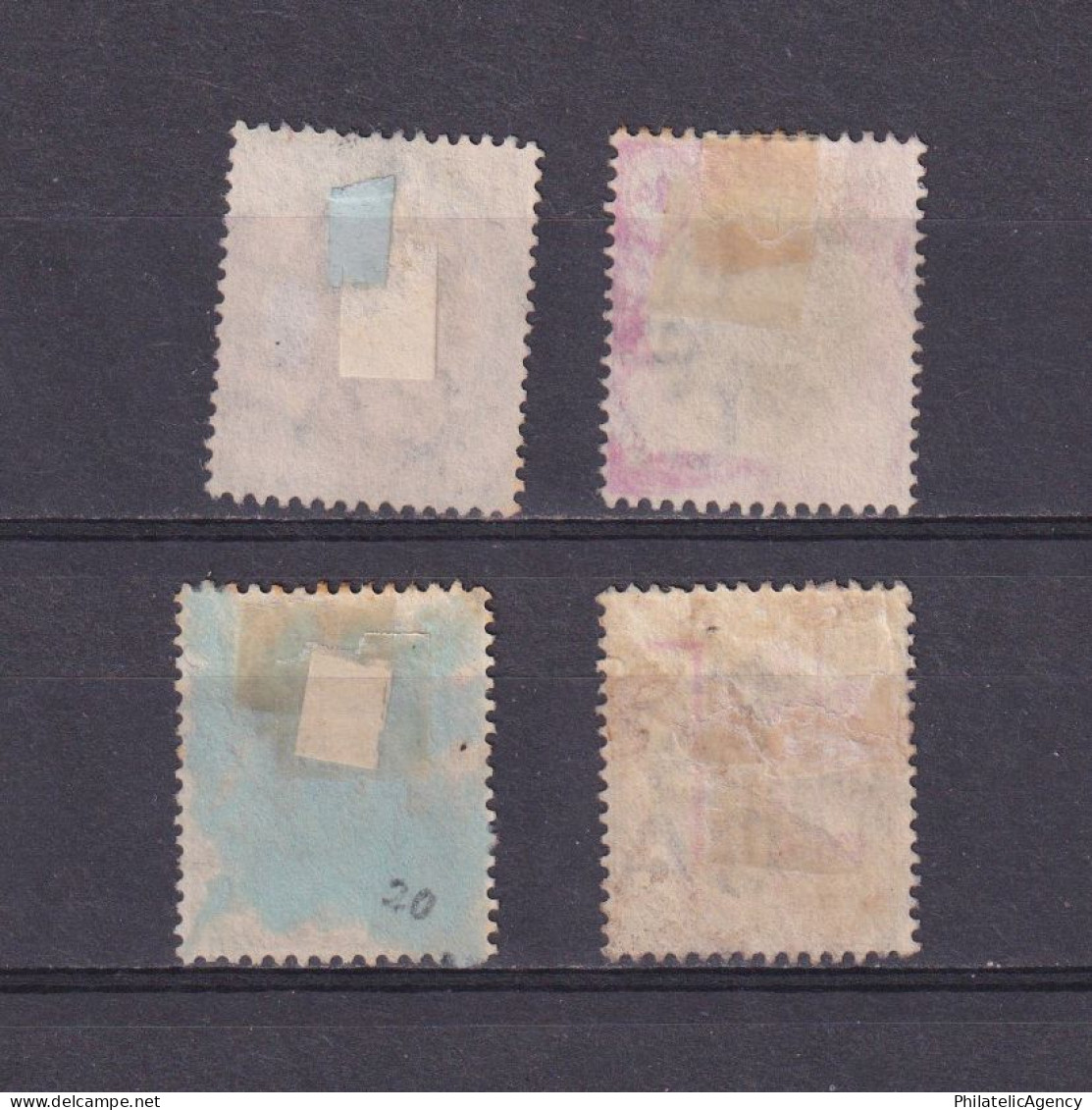 TRANSVAAL SOUTH AFRICA 1902, SG #244-250, Part Set, Wmk Crown CA, Used - Transvaal (1870-1909)