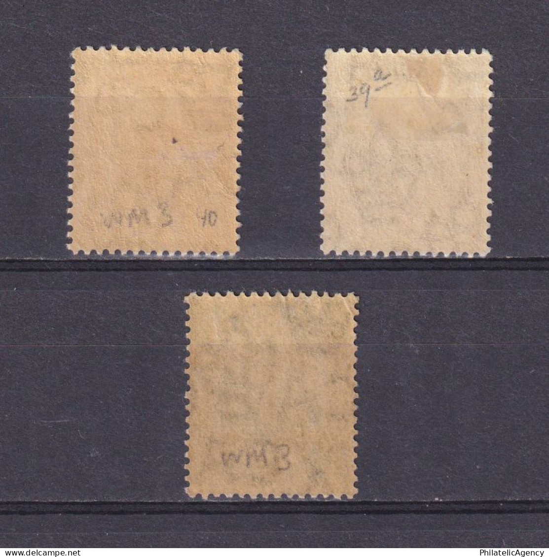 BERMUDA 1910, SG #44-45, Part Set, Wmk Mult Crown CA, MH - Bermuda