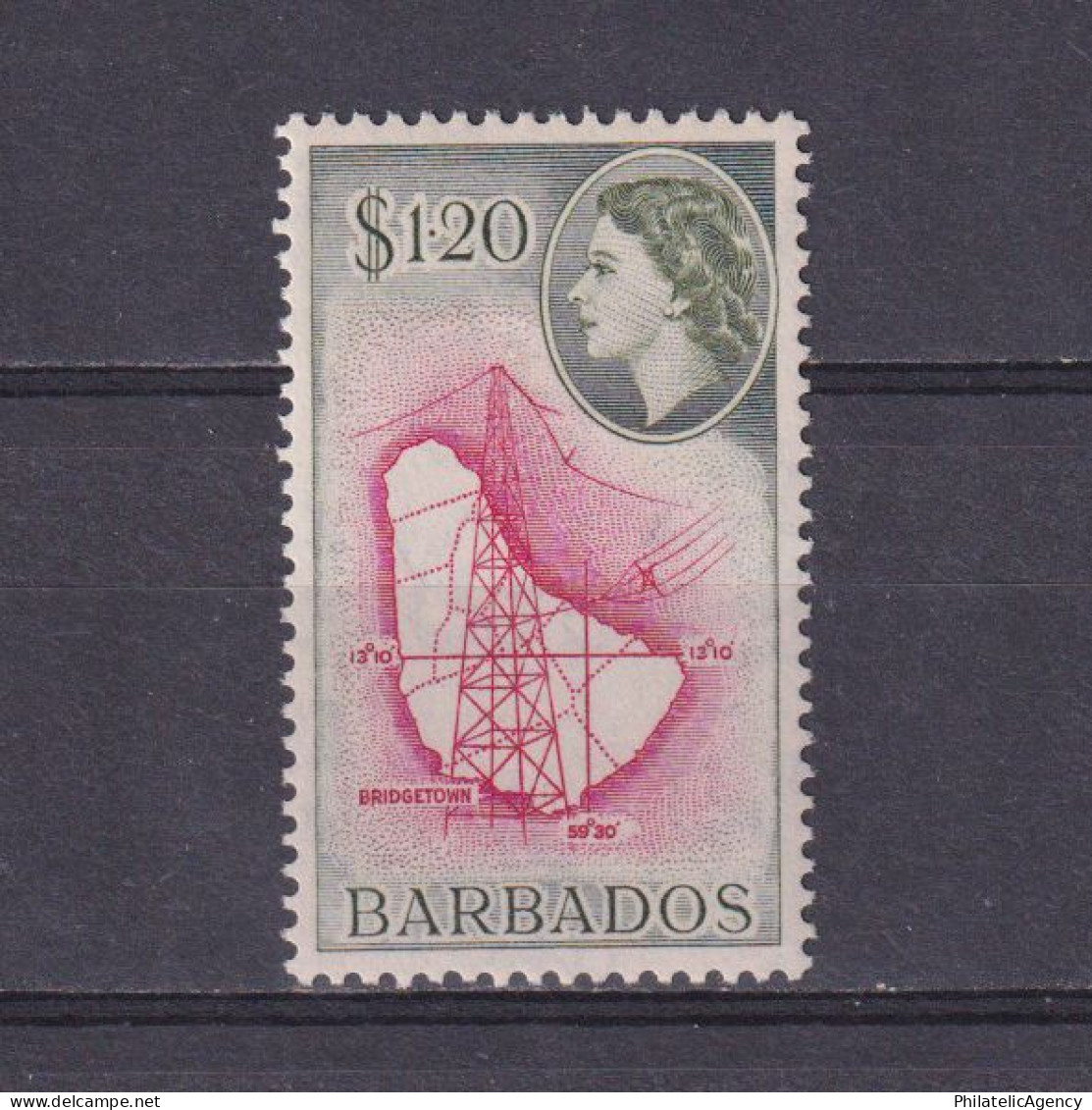 BARBADOS 1953, SG #300, CV £19, MH - Barbados (...-1966)