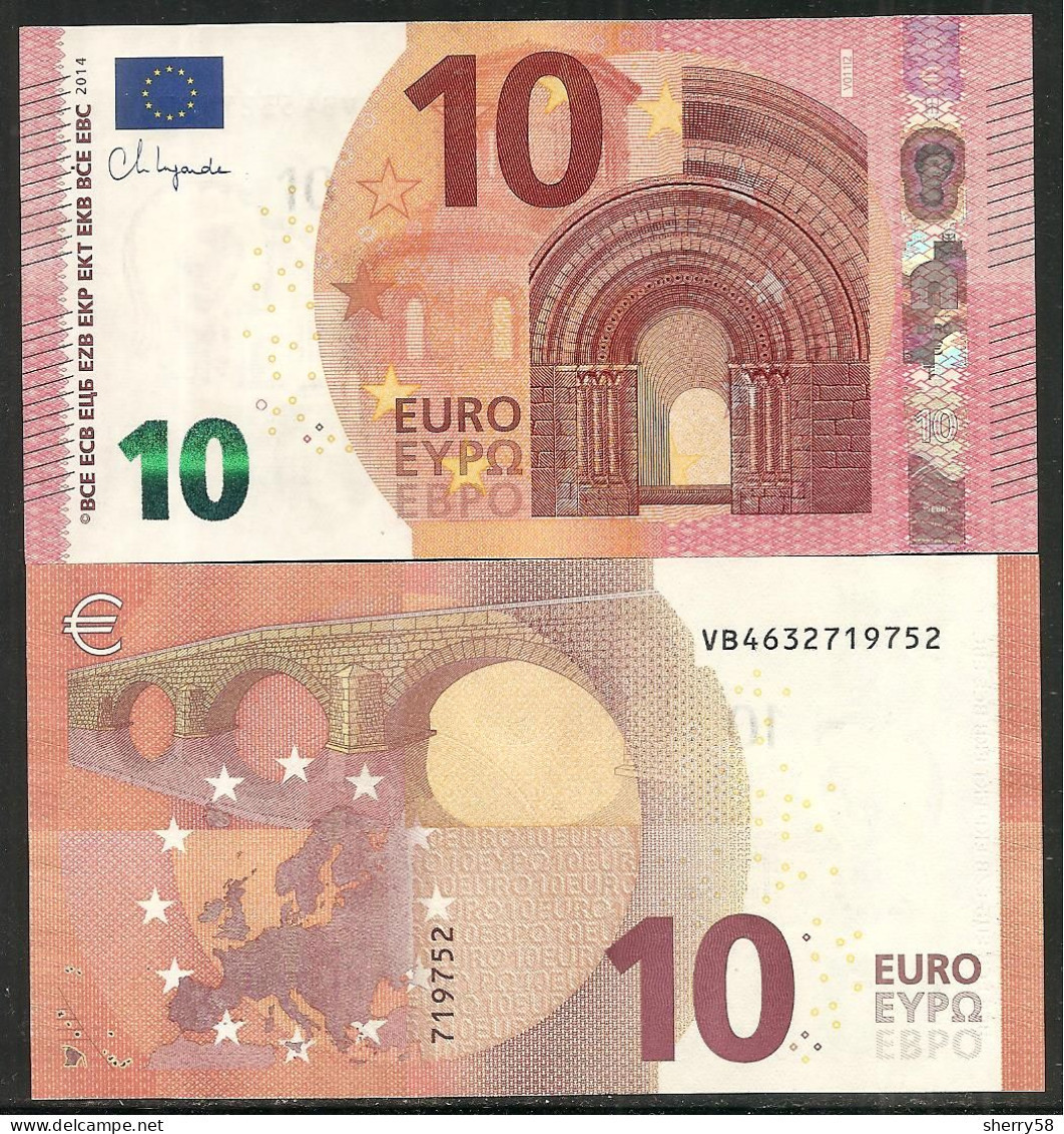 2014-BILLETE DE 10 EUROS- LAGARDE -SIN CIRCULAR-V011I2 - 10 Euro