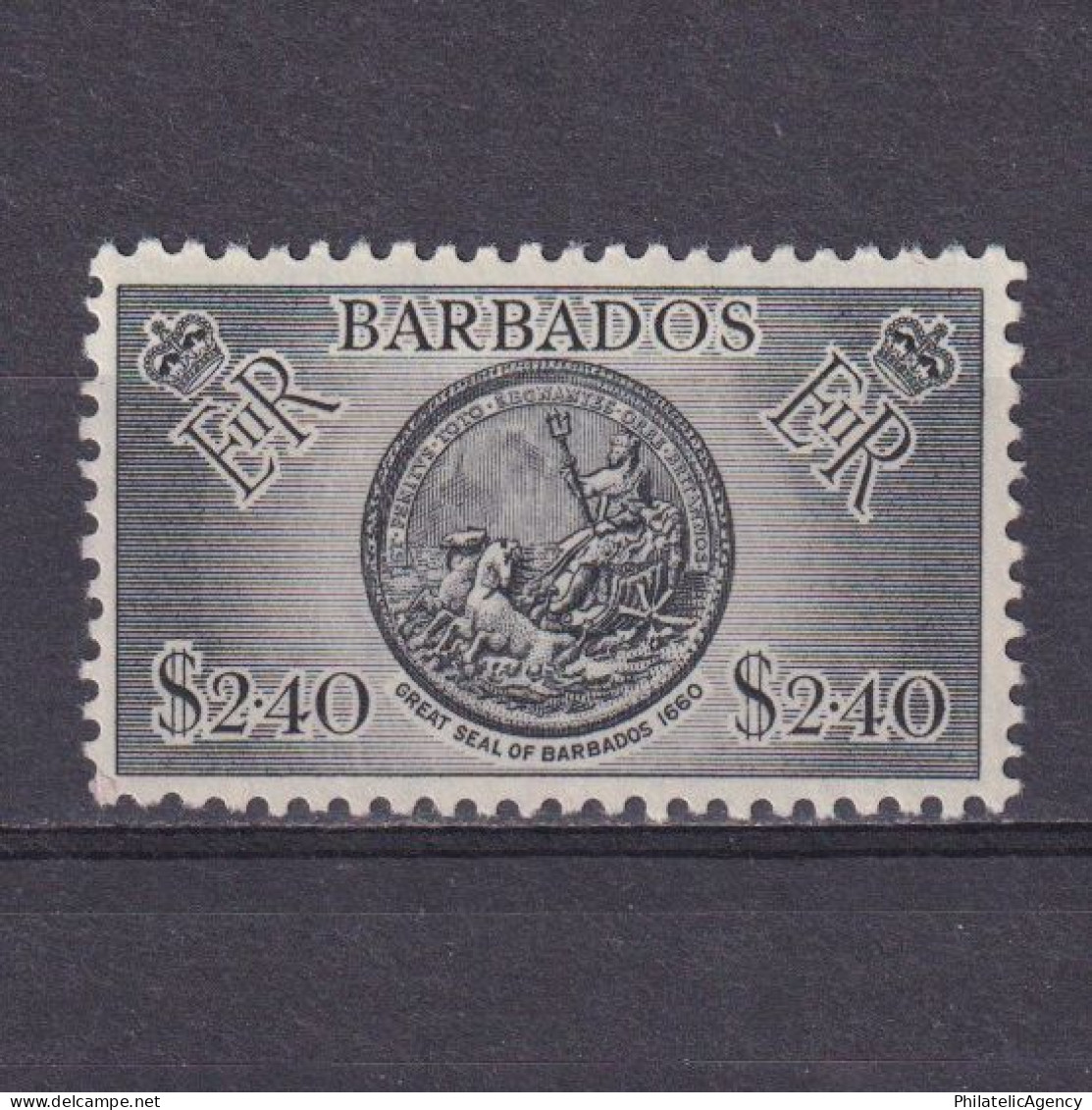 BARBADOS 1953, SG #301, MH - Barbados (...-1966)