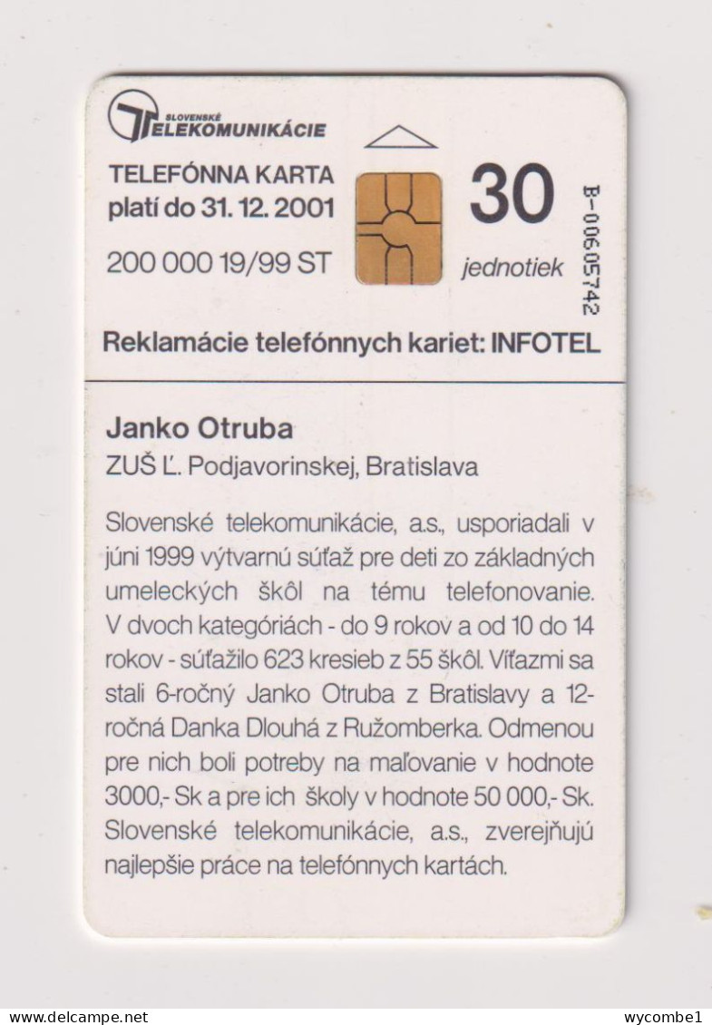 SLOVAKIA  - Janko Otruba Chip Phonecard - Slowakije