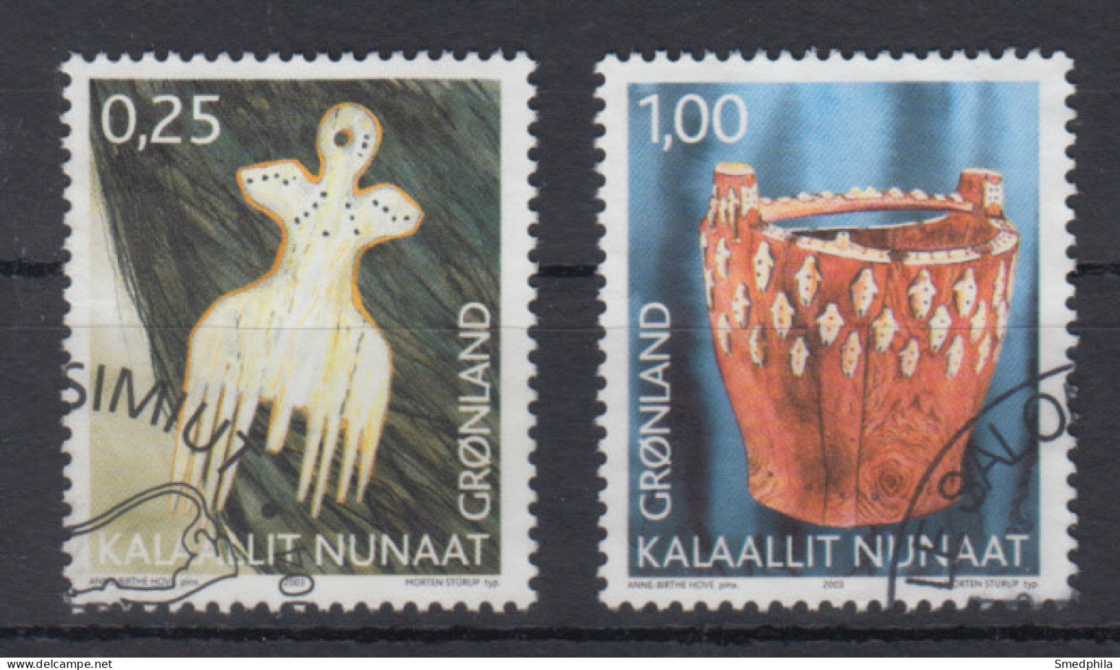 Greenland 2003 - Michel 400-401 Used - Used Stamps