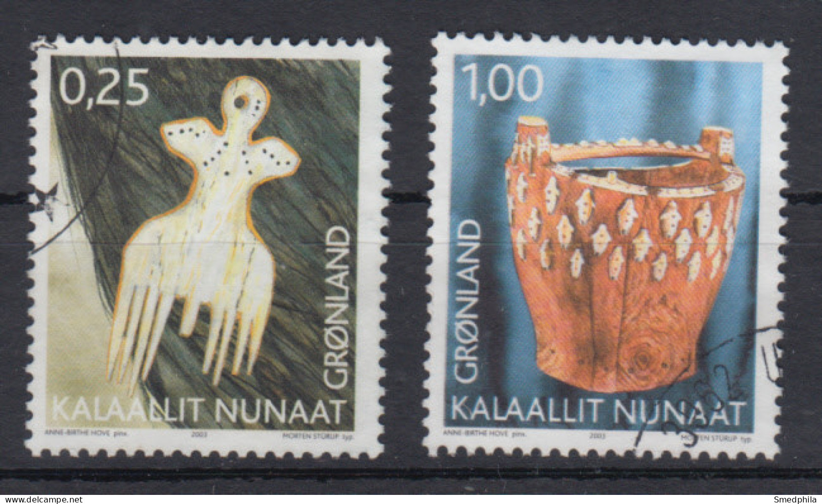 Greenland 2003 - Michel 400-401 Used - Used Stamps