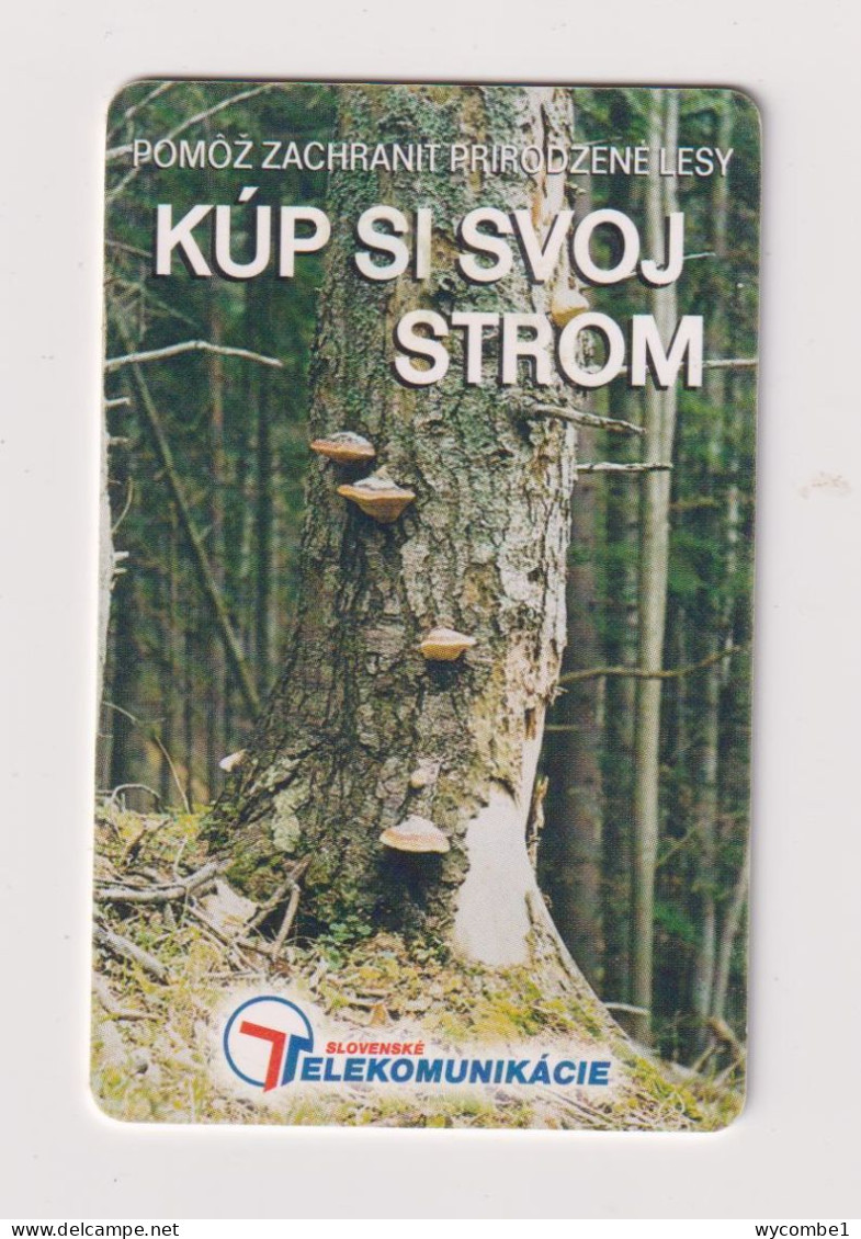 SLOVAKIA  - Bracket Fungi Chip Phonecard - Slovaquie