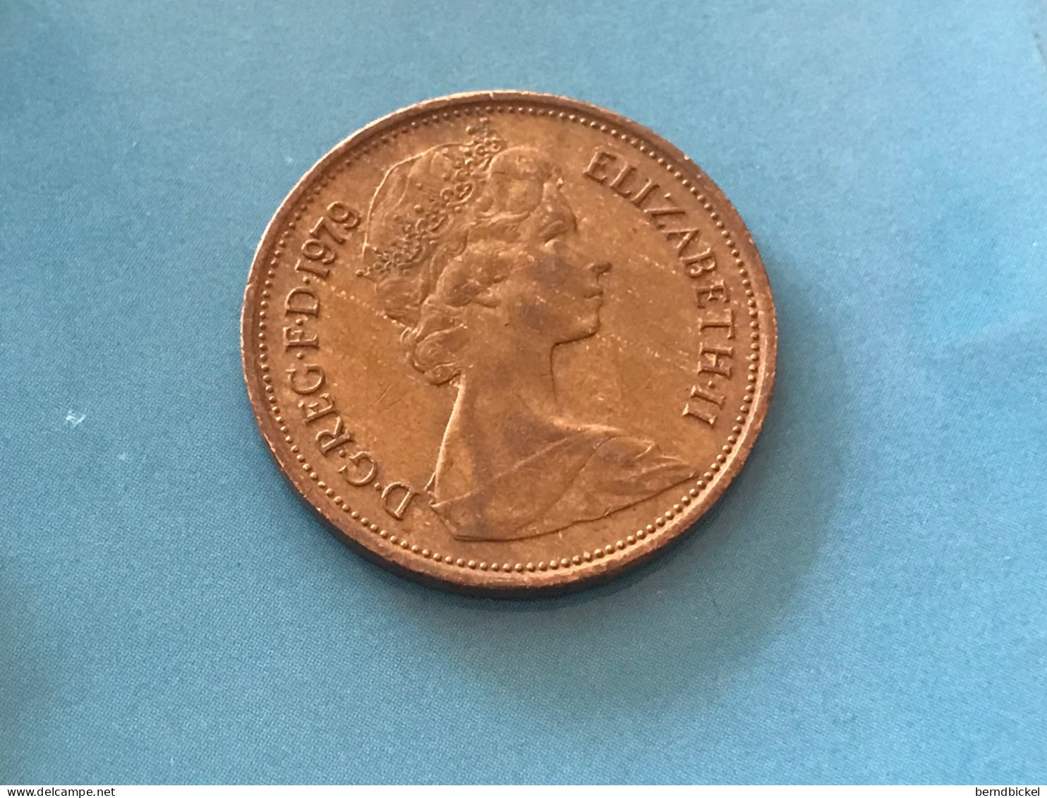 Münze Münzen Umlaufmünze Großbritannien 2 Pence 1979 - 2 Pence & 2 New Pence