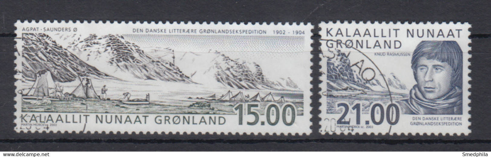 Greenland 2003 - Michel 396-397 Used - Oblitérés