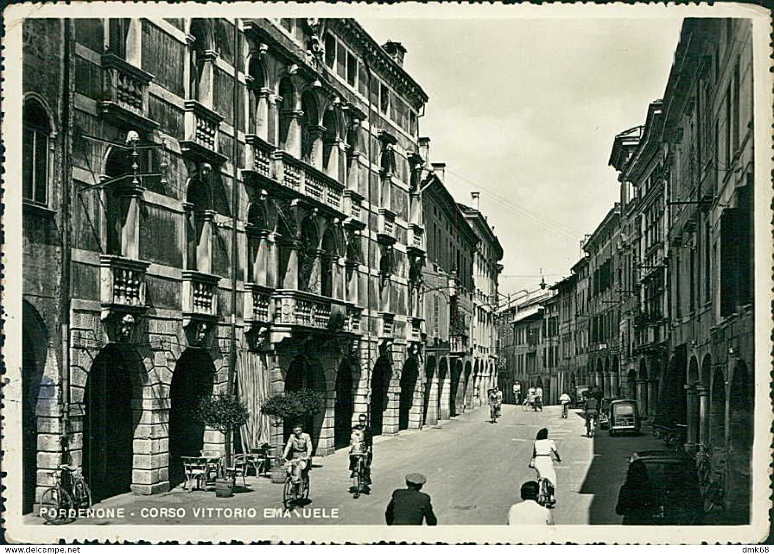 PORDENONE - CORSO VITTORIO EMANUELE - EDIZIONE R.S.P. - SPEDITA 1952 (19743) - Pordenone